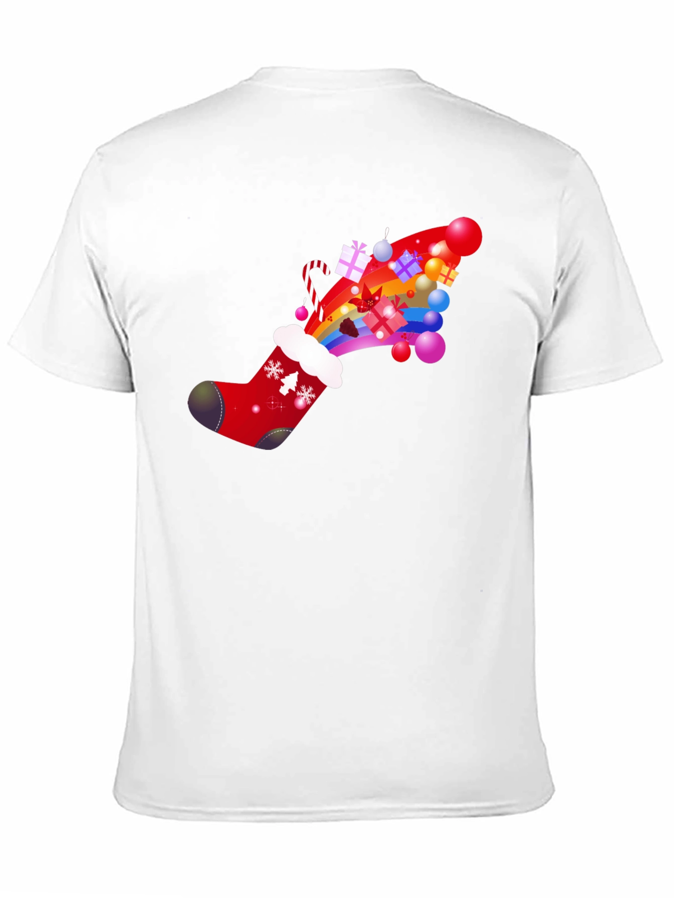 Festive Christmas Stocking T-Shirt