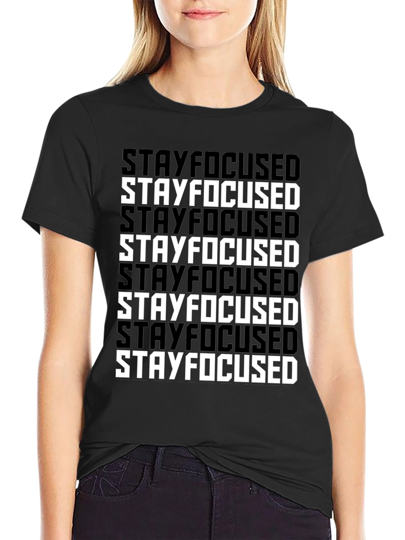 Stay Focused Graphic T-Shirt
