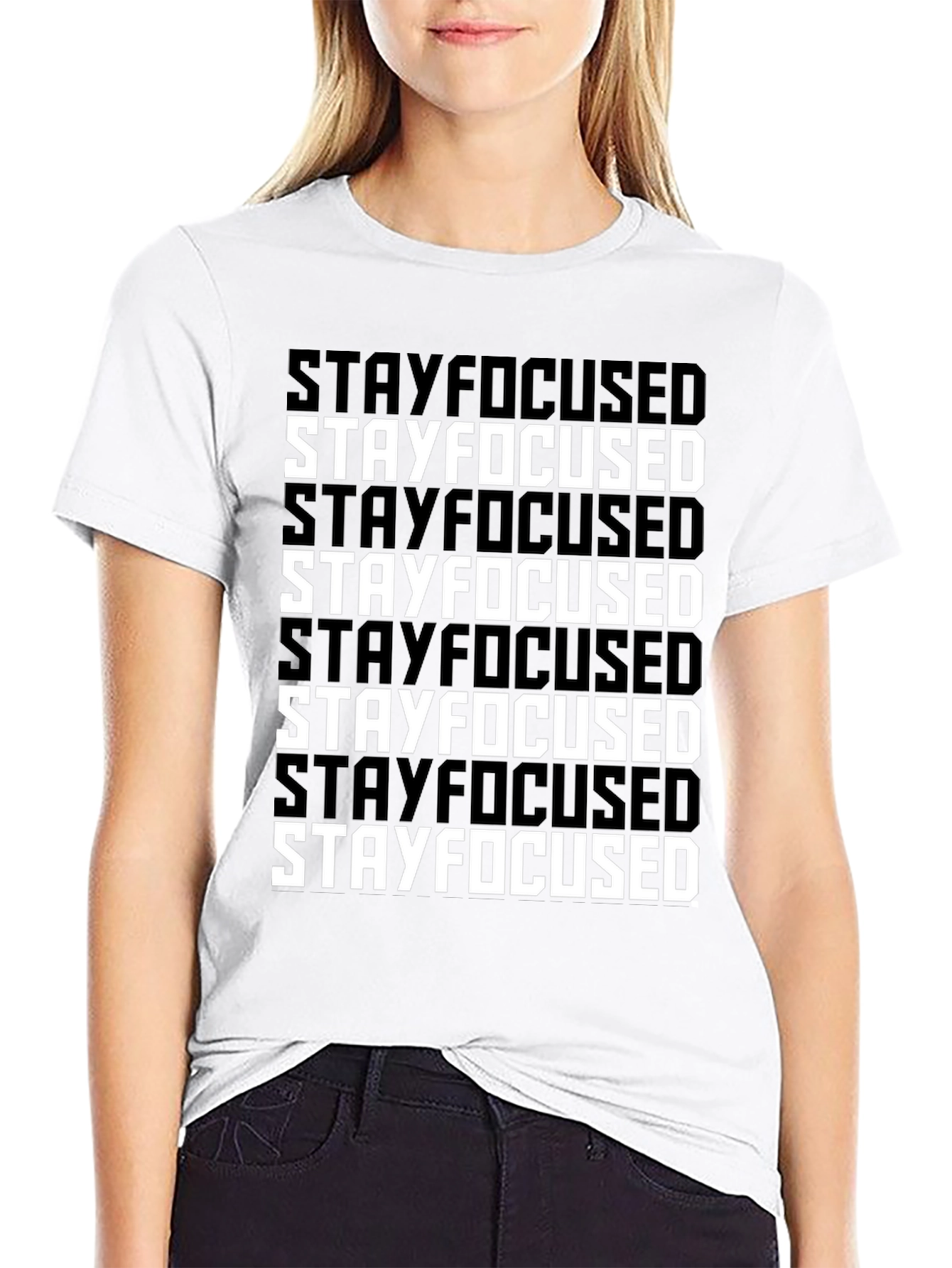Stay Focused Graphic T-Shirt