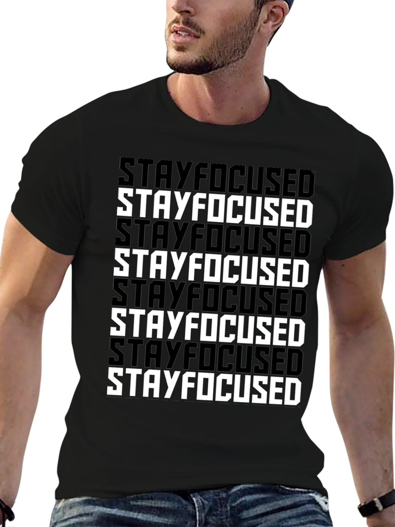 Stay Focused Graphic T-Shirt