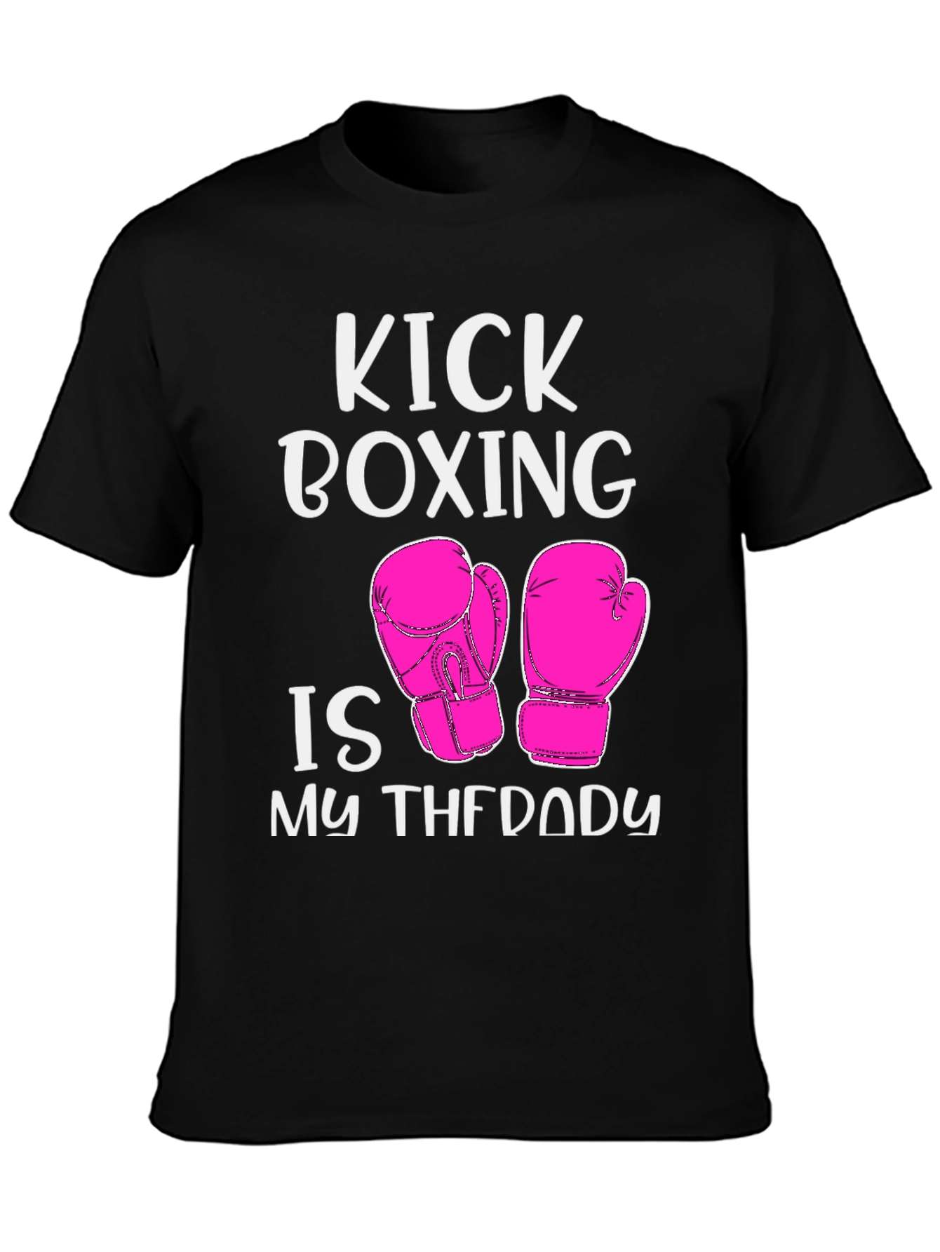 Kick Boxing Therapy Graphic Tee