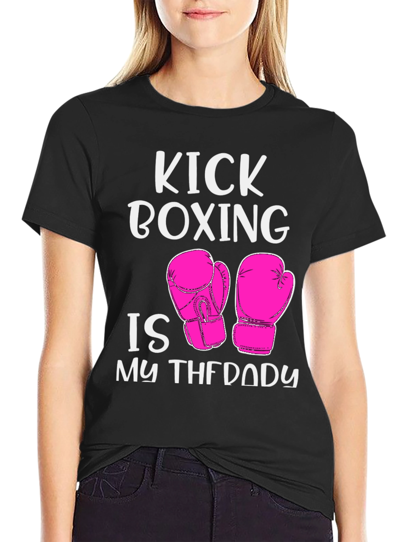 Kick Boxing Therapy Graphic Tee