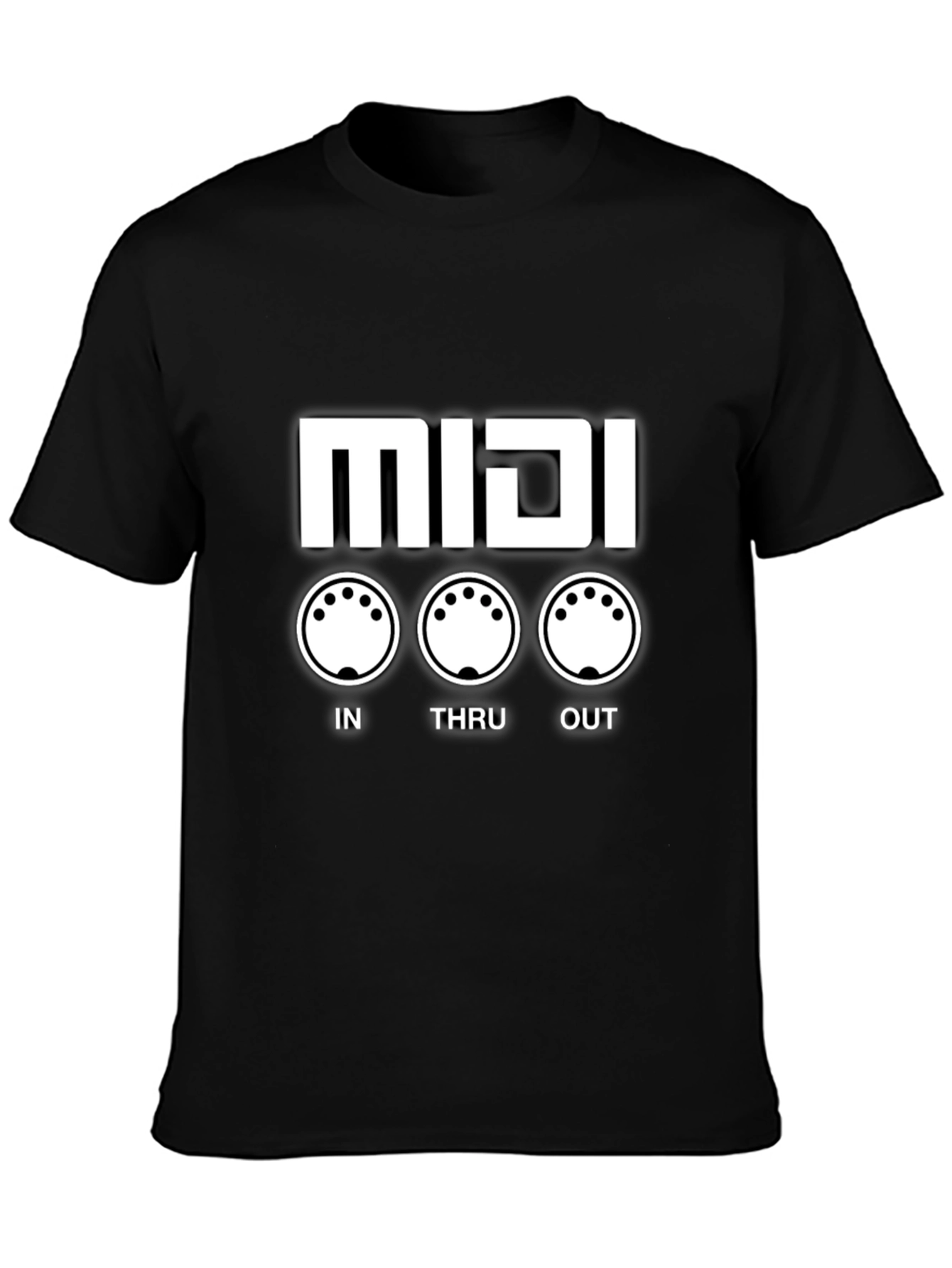 MIDI Ports Graphic T-Shirt - Musician Gear