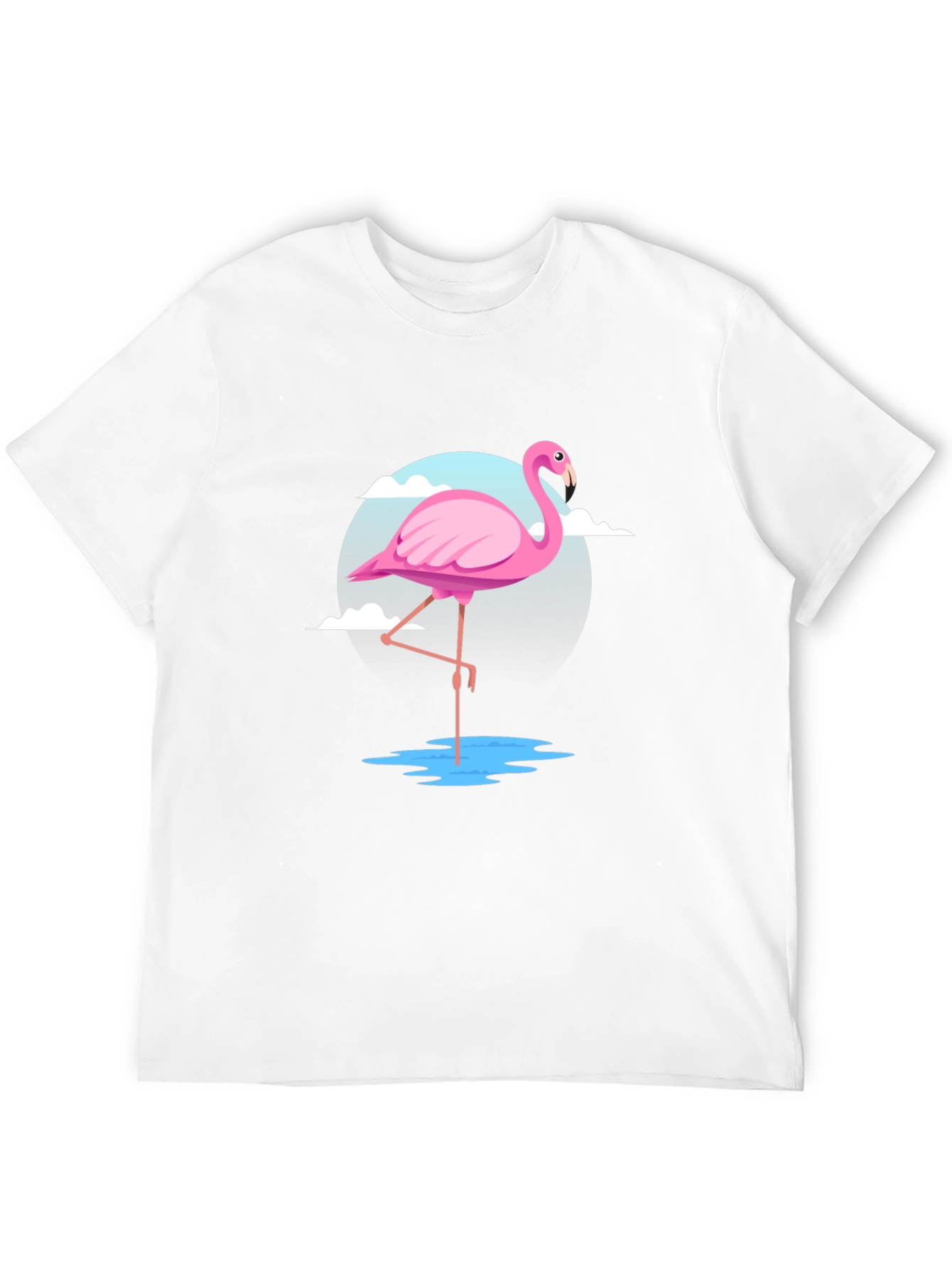 Pink Flamingo Graphic T-Shirt