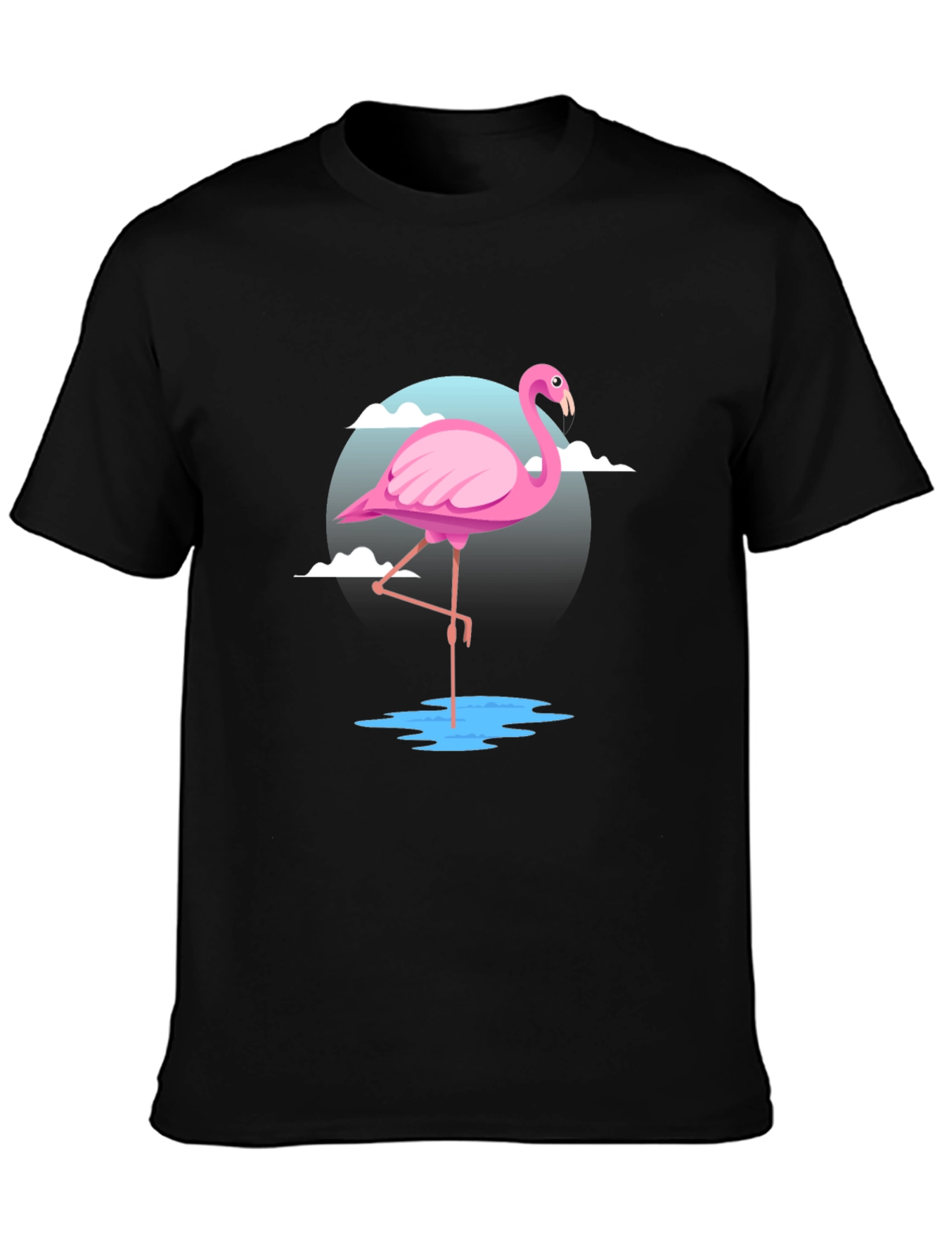 Pink Flamingo Graphic T-Shirt