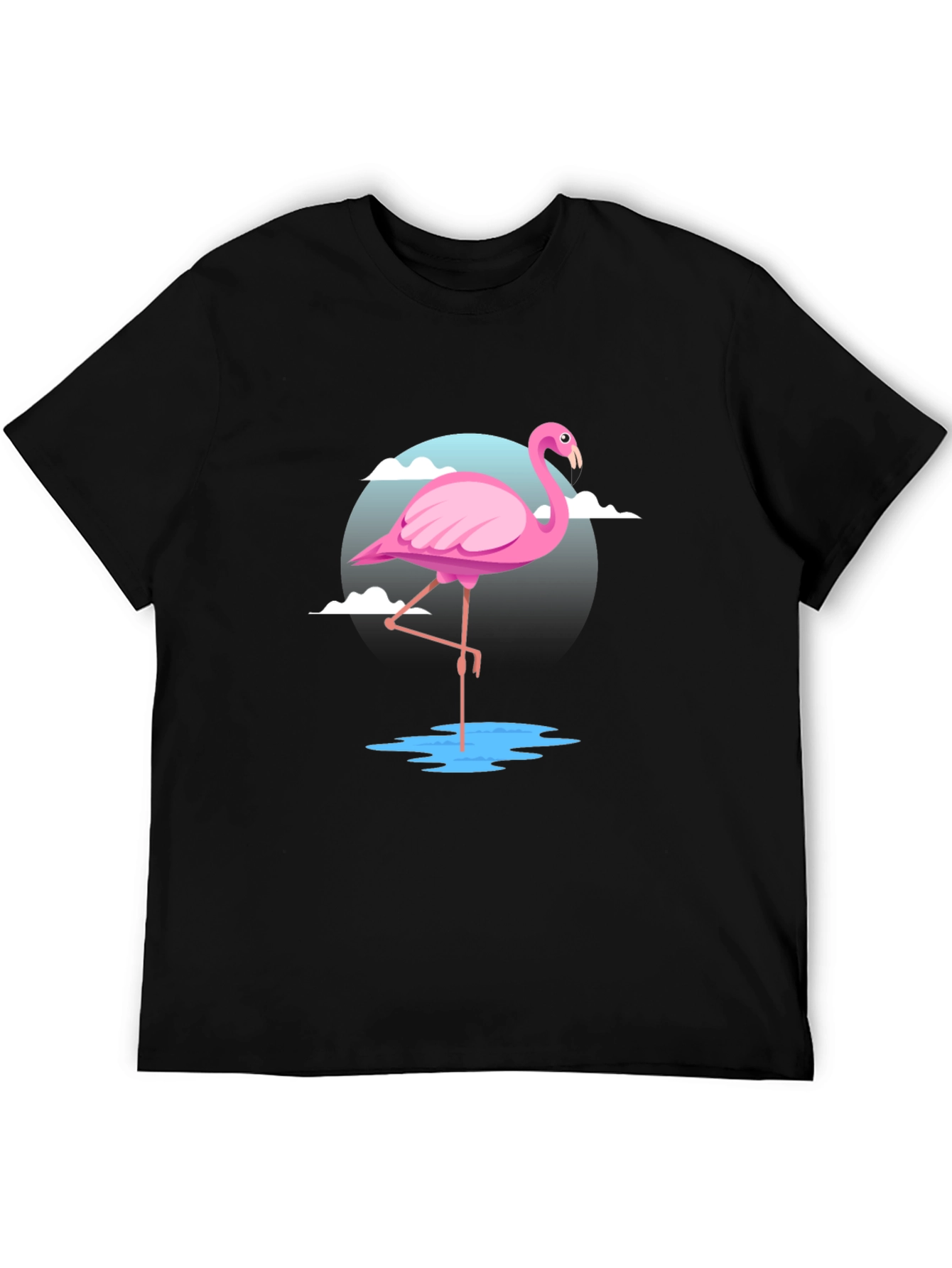 Pink Flamingo Graphic T-Shirt