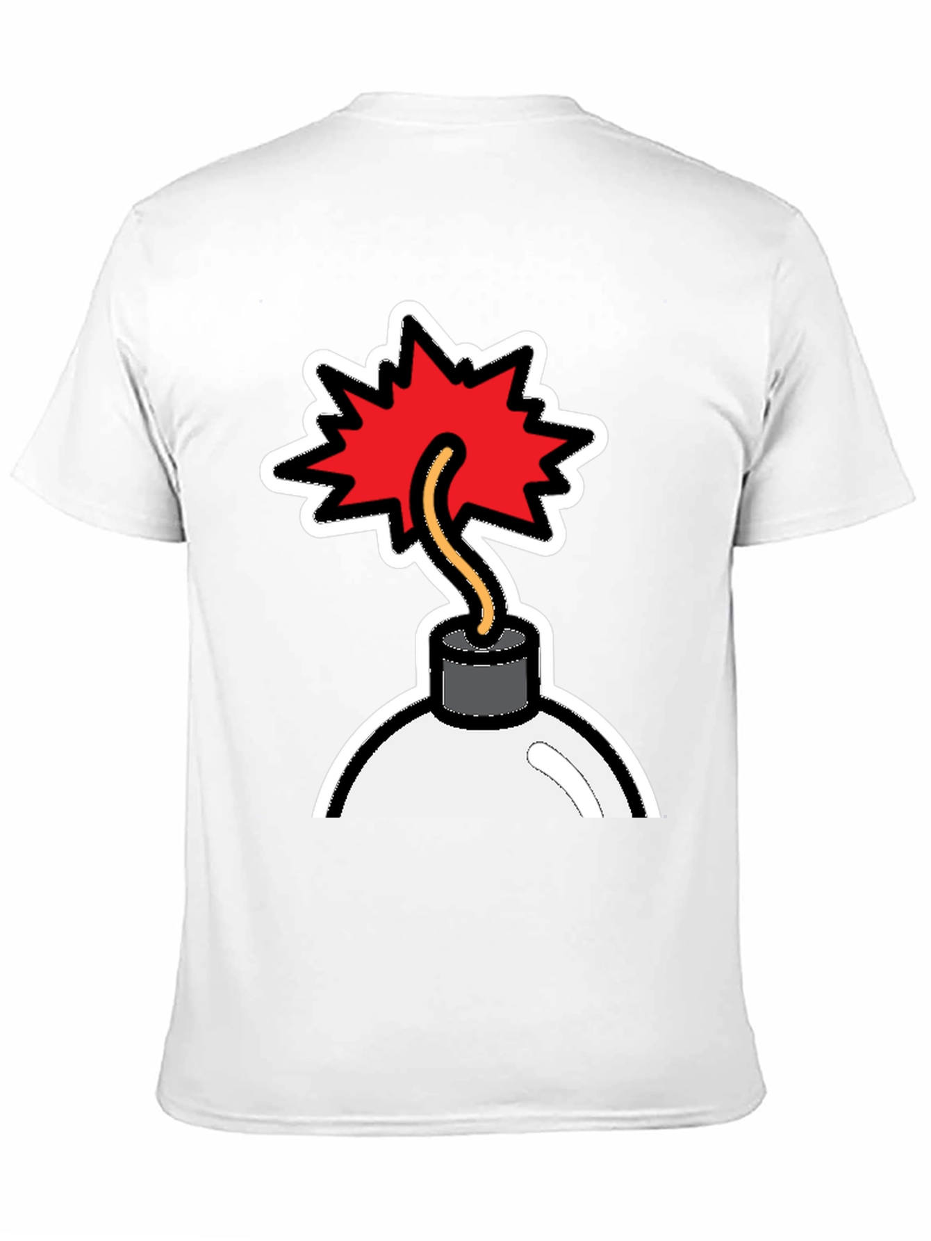 Bomb Graphic T-Shirt - Explosive Style!