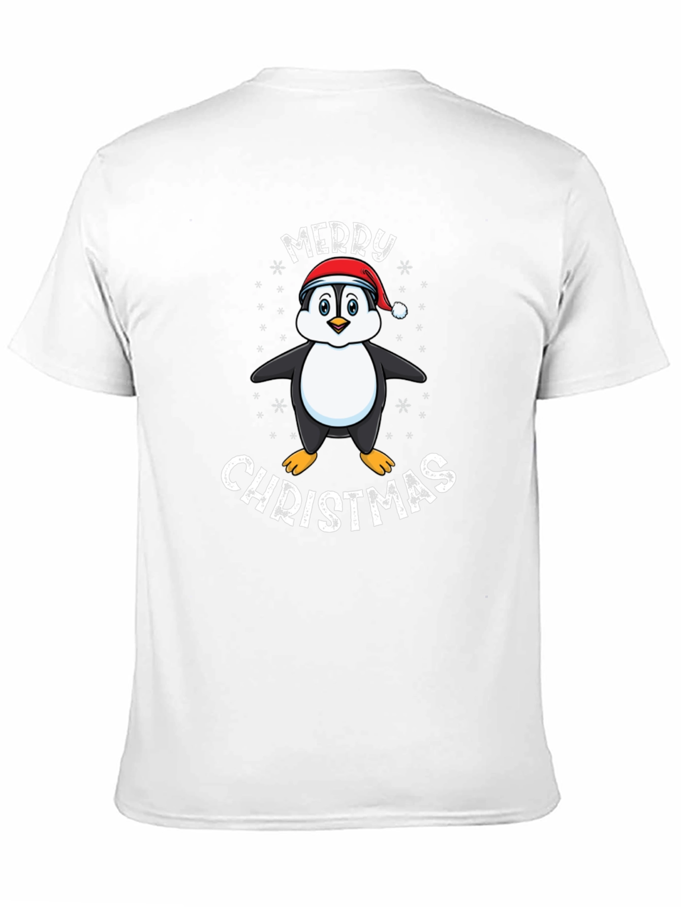 Penguin Merry Christmas Graphic Tee