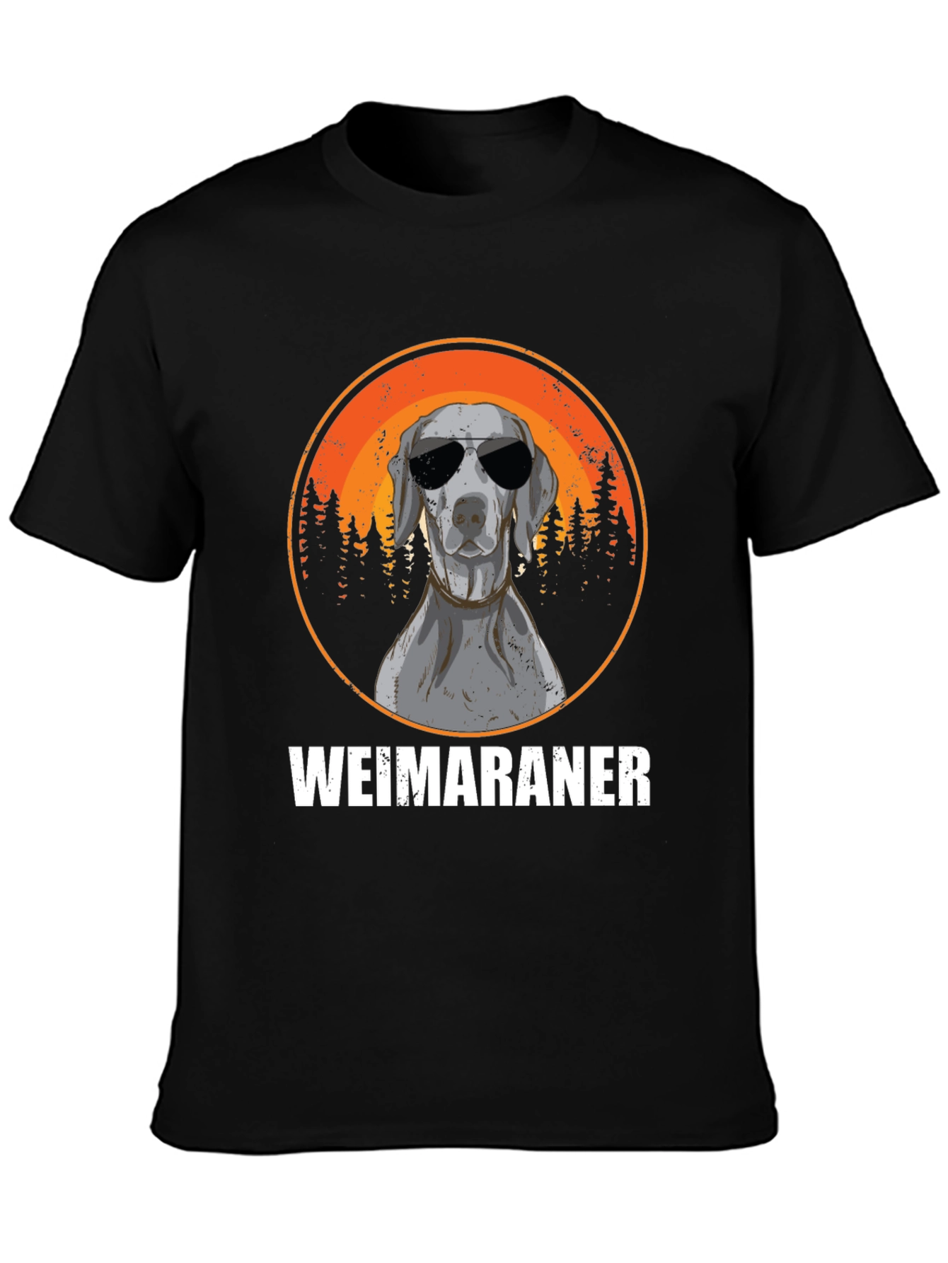 Cool Weimaraner Dog T-Shirt