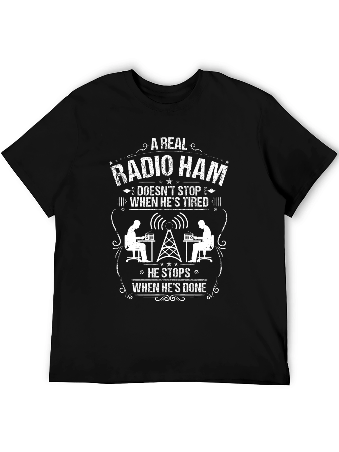 Radio Ham T-Shirt: A Real Radio Ham