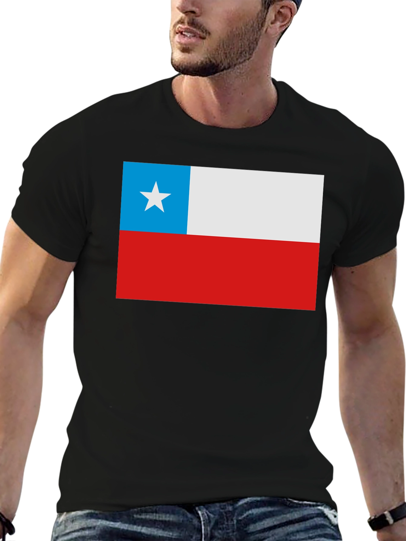 Chile Flag Graphic T-Shirt - Patriotic Tee