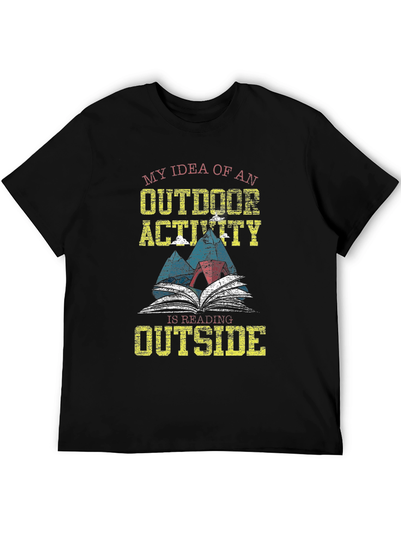 Outdoor Activity Reading T-Shirt