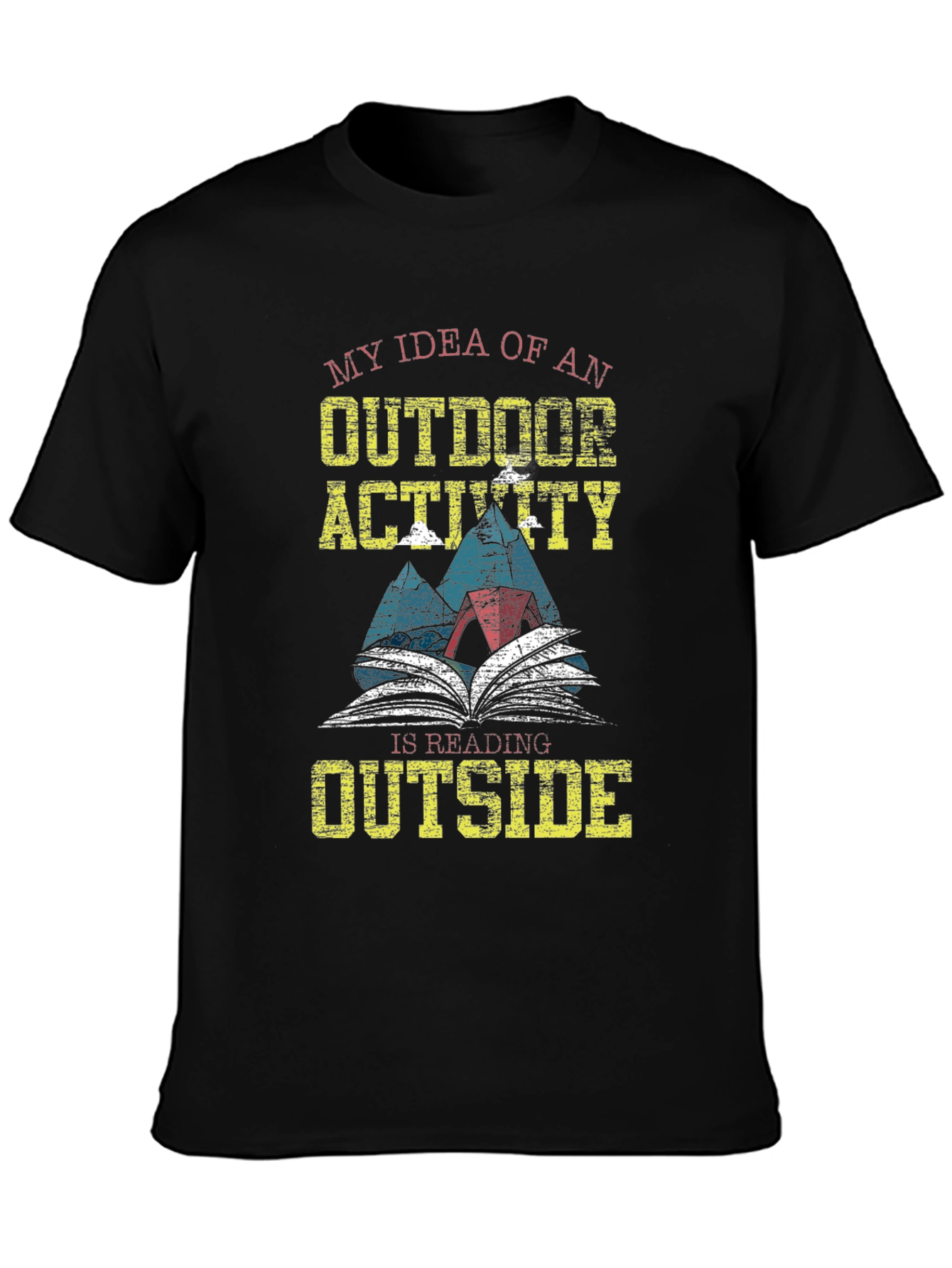 Outdoor Activity Reading T-Shirt