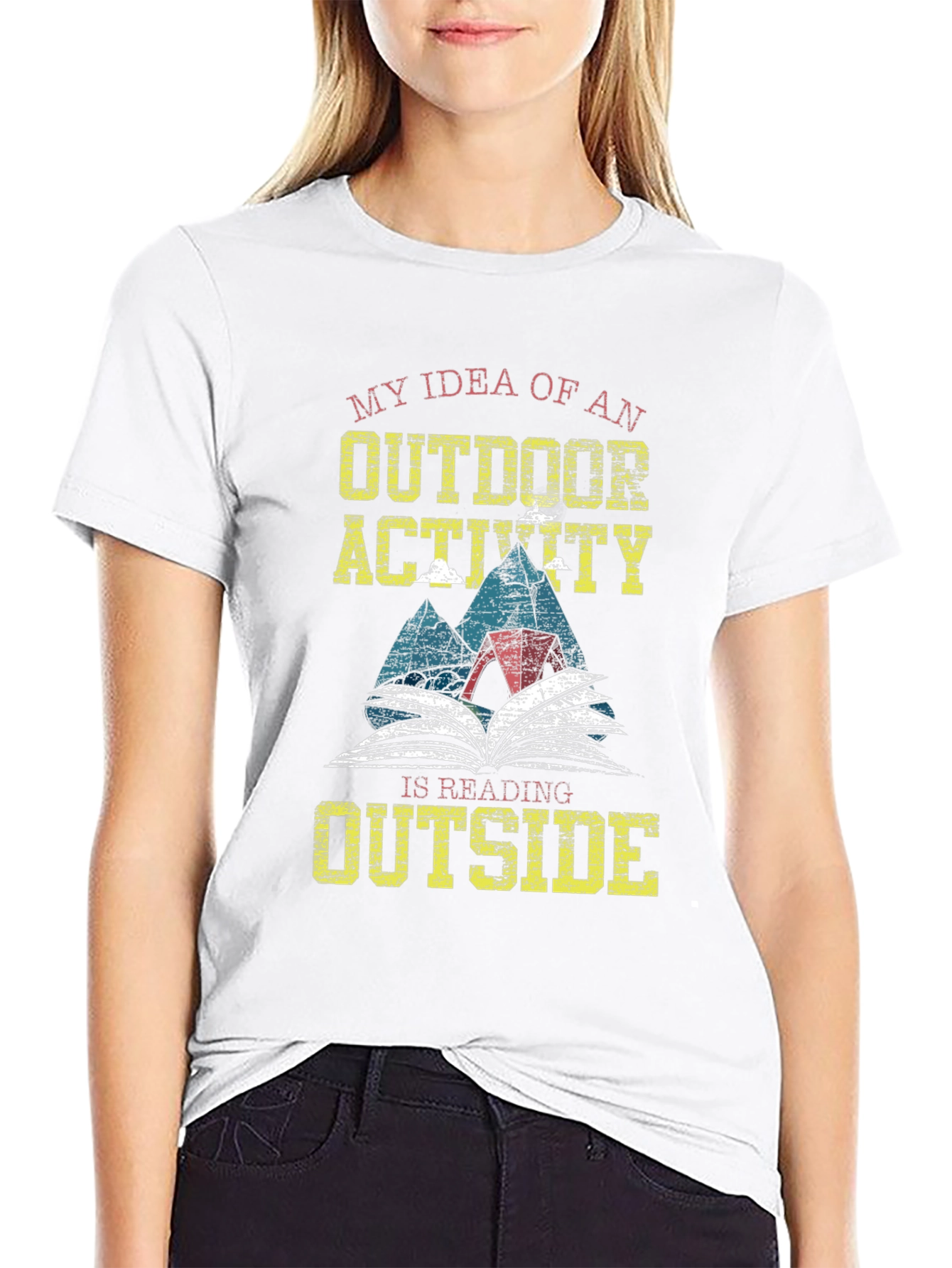 Outdoor Activity Reading T-Shirt
