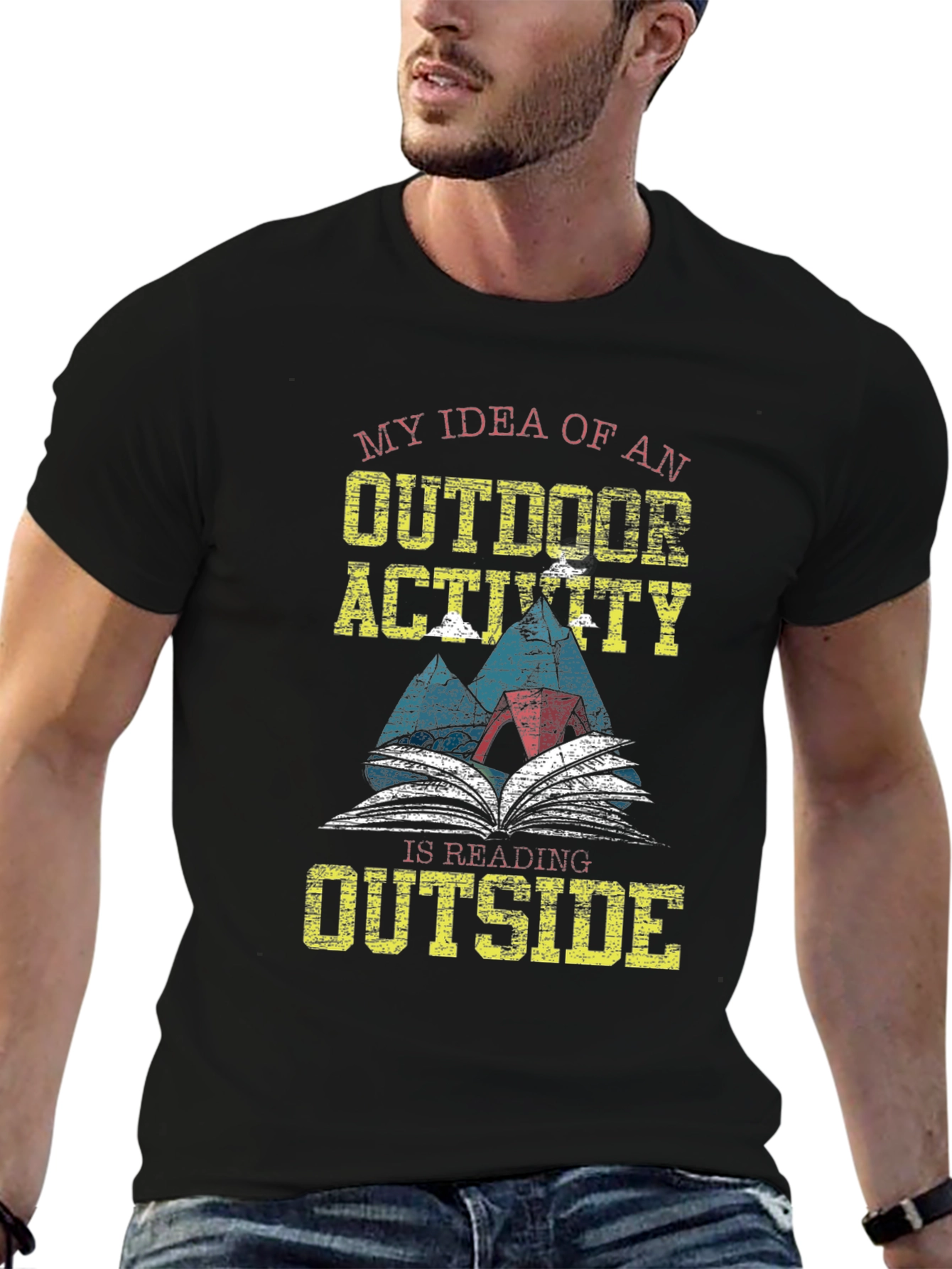 Outdoor Activity Reading T-Shirt