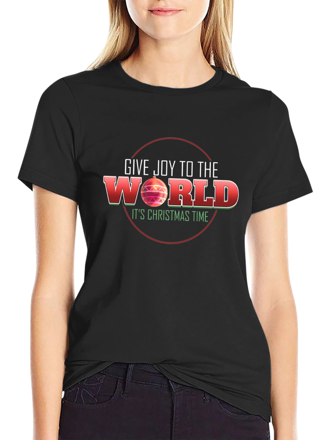 Give Joy To The World Christmas T-Shirt