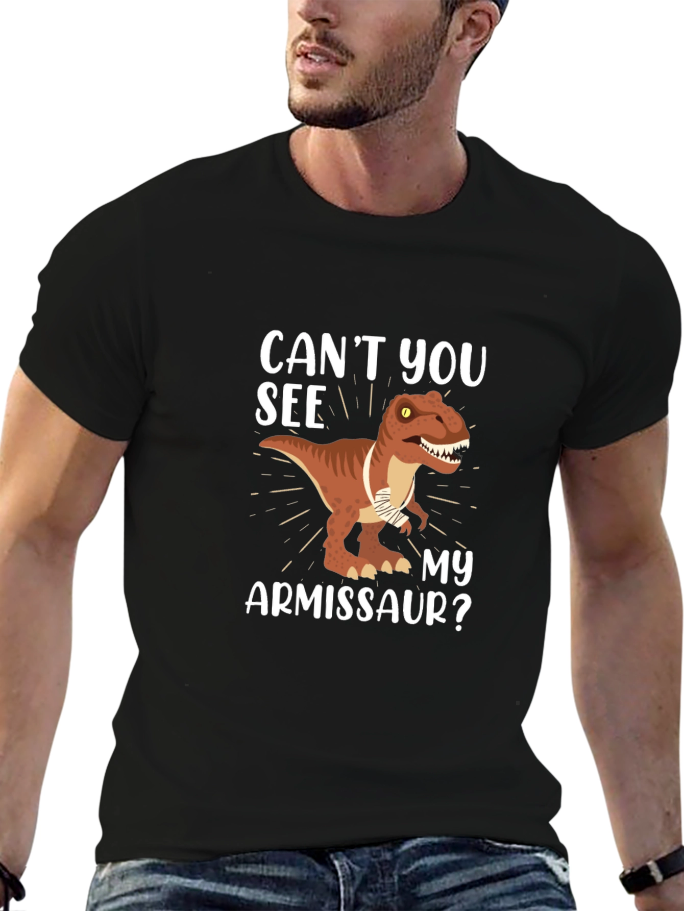 Funny Dinosaur Armissaur T-Shirt