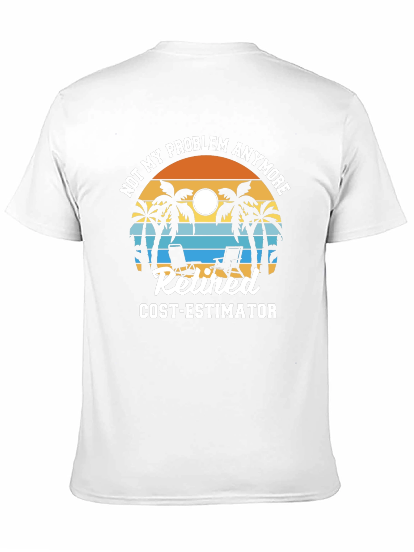 Retired Cost Estimator Graphic T-Shirt