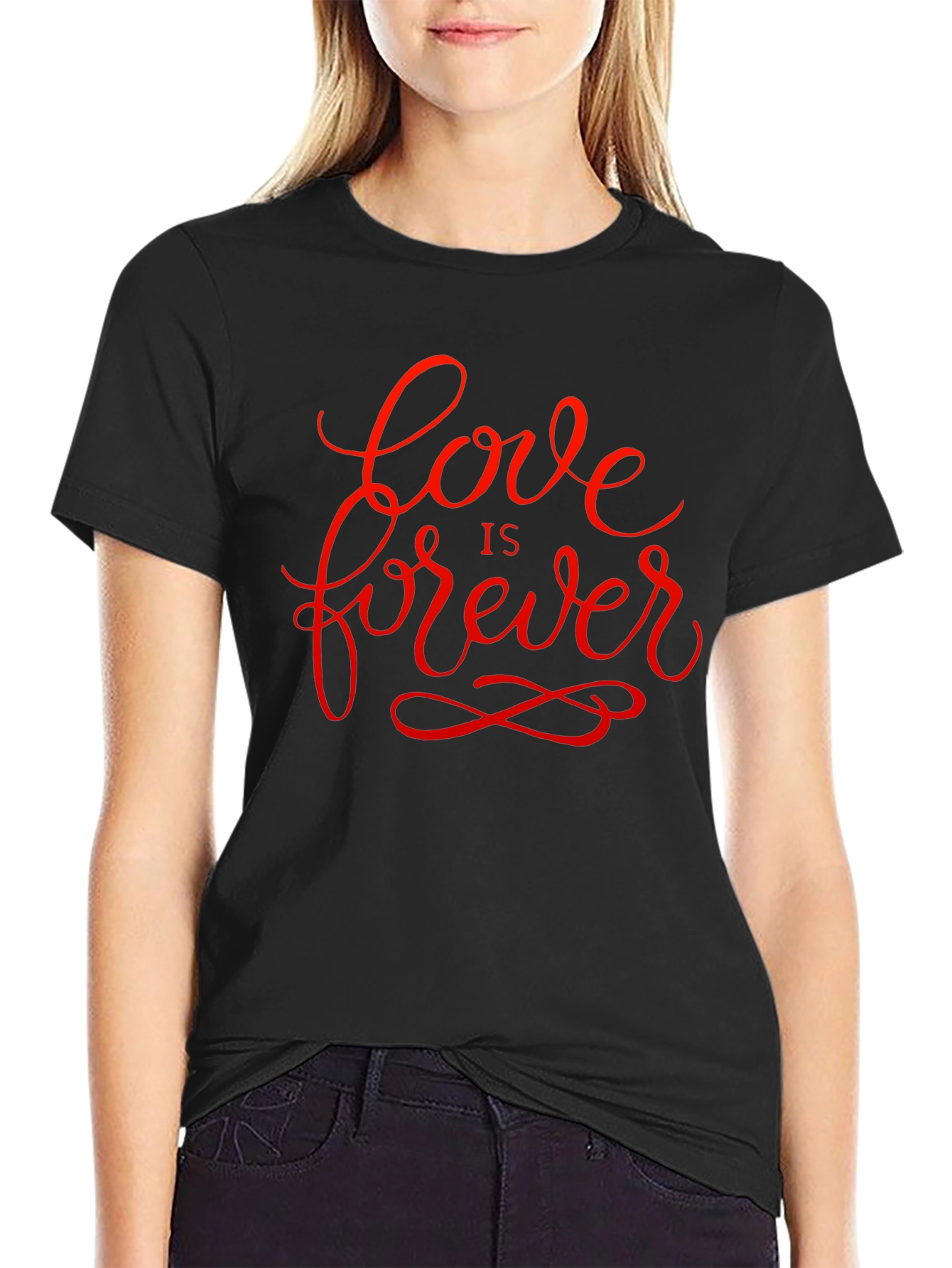 Love is Forever T-Shirt - Stylish Graphic Tee