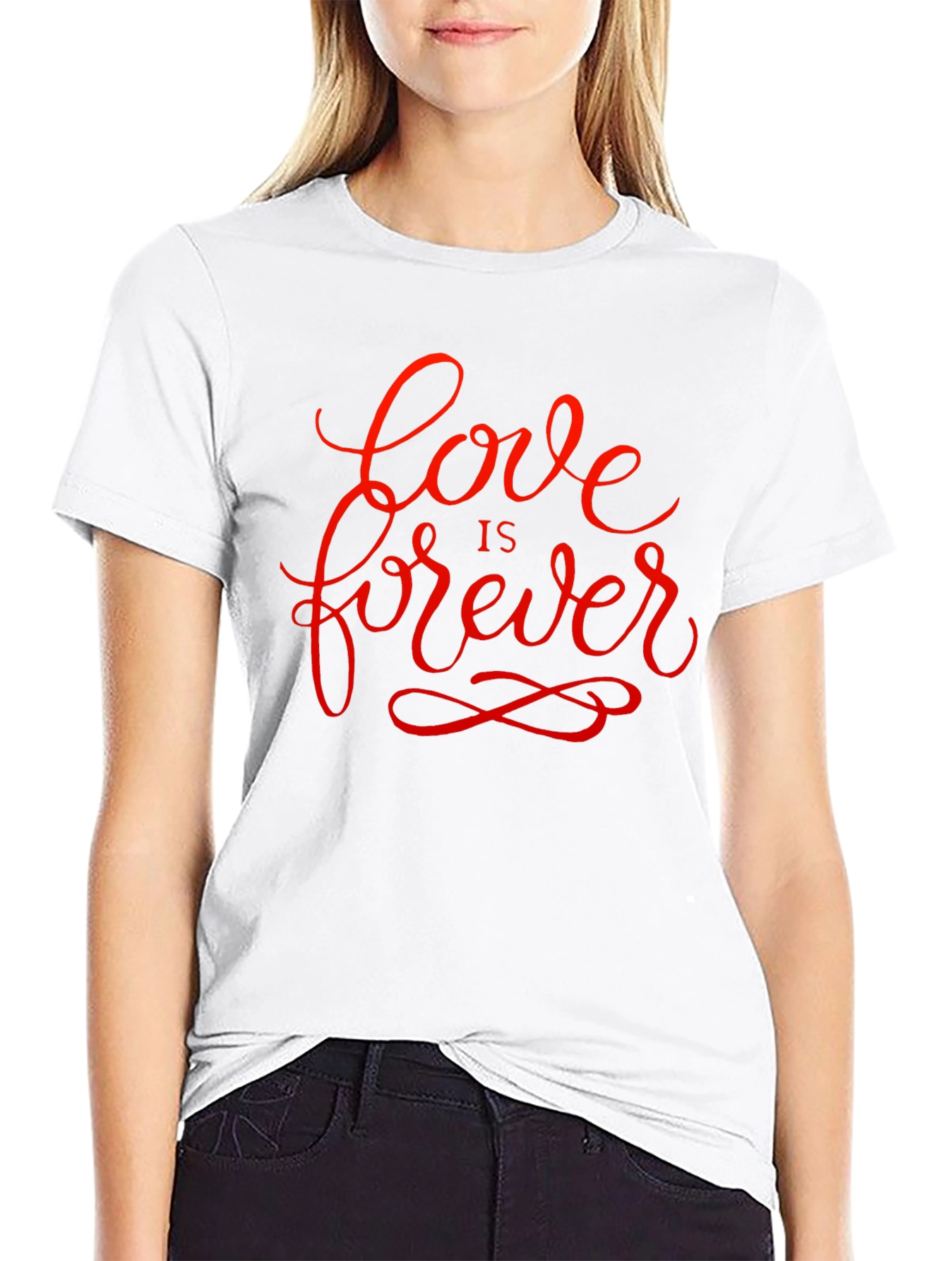 Love is Forever T-Shirt - Stylish Graphic Tee