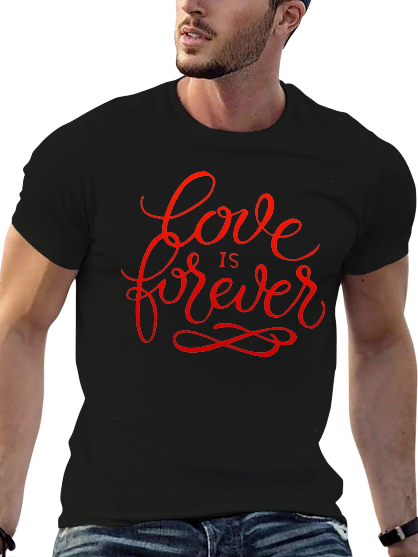 Love is Forever T-Shirt - Stylish Graphic Tee