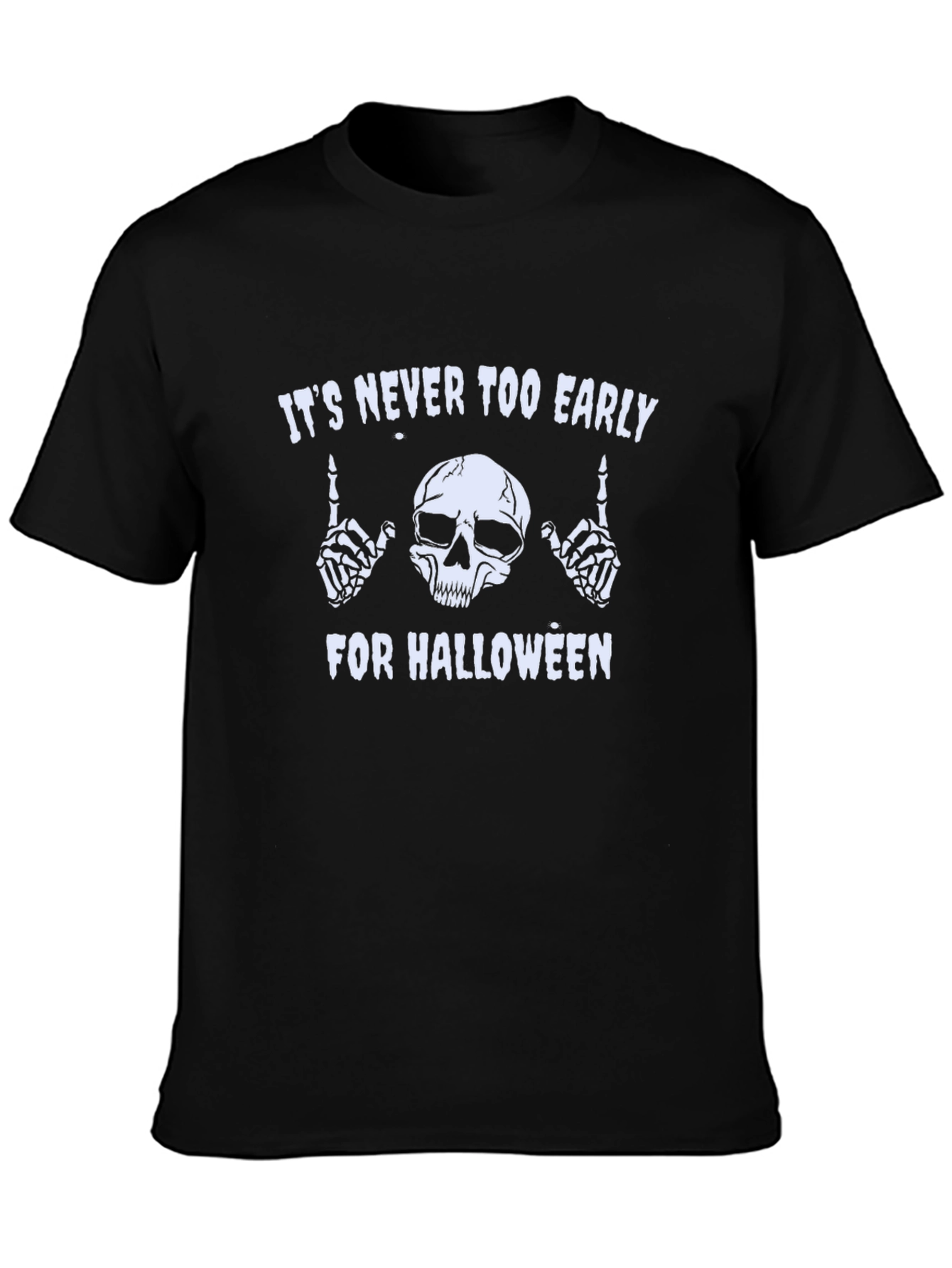 Halloween T-Shirt - Skull & Bones