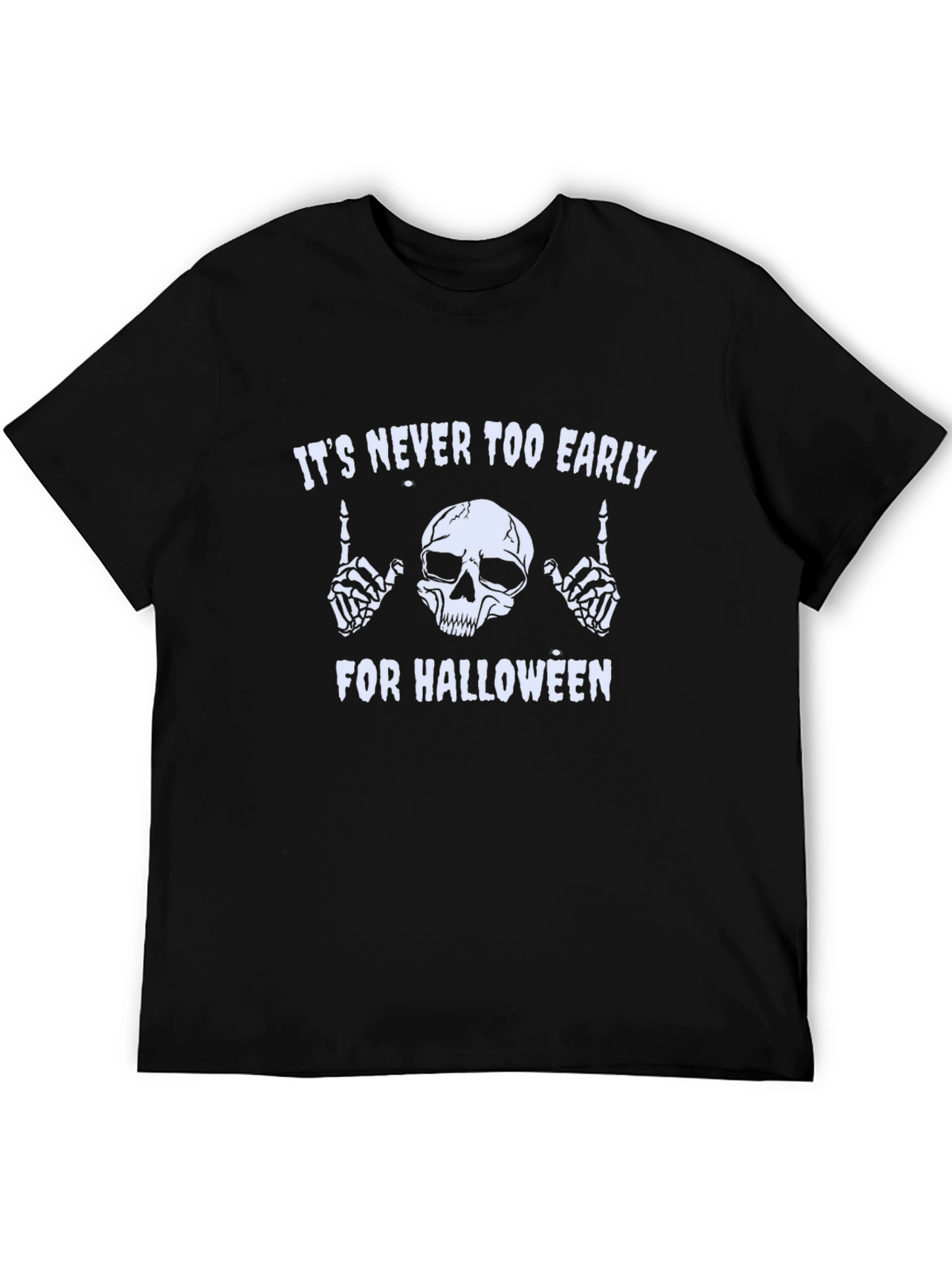 Halloween T-Shirt - Skull & Bones