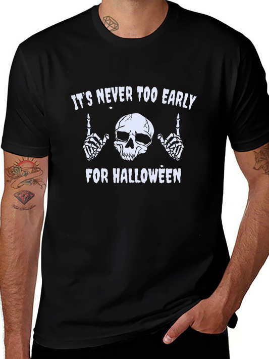 Halloween T-Shirt - Skull & Bones