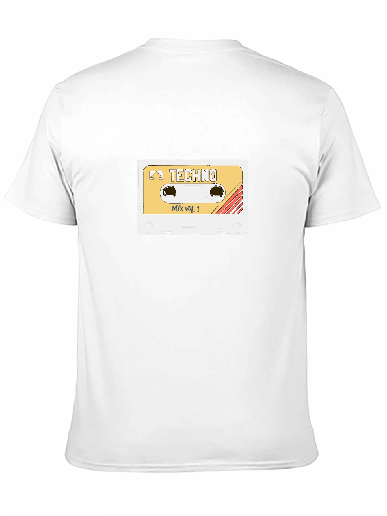 Retro Techno Mix Vol. 1 Cassette Tape T-Shirt