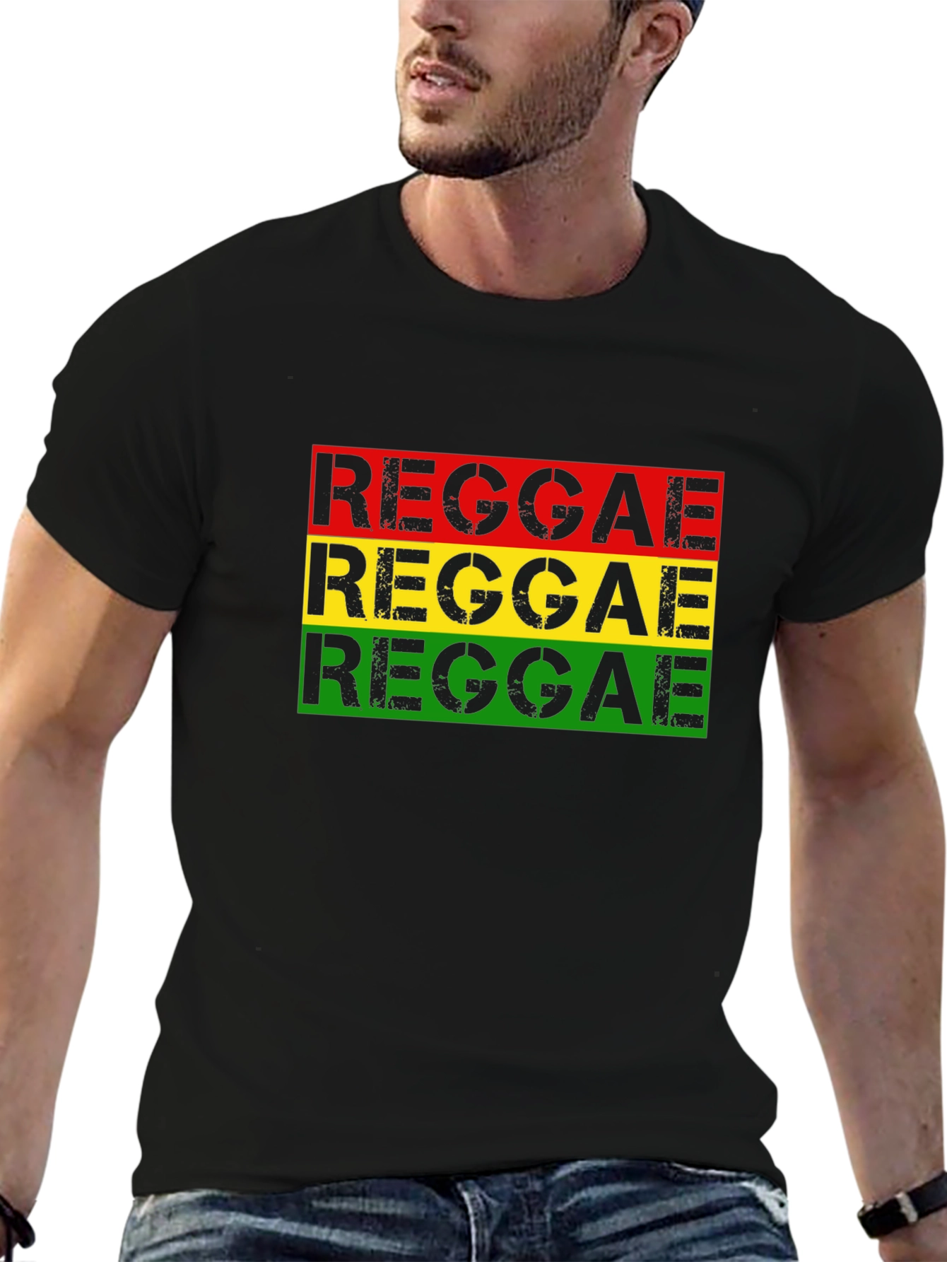 Reggae Rasta T-Shirt - Bold Graphic Tee