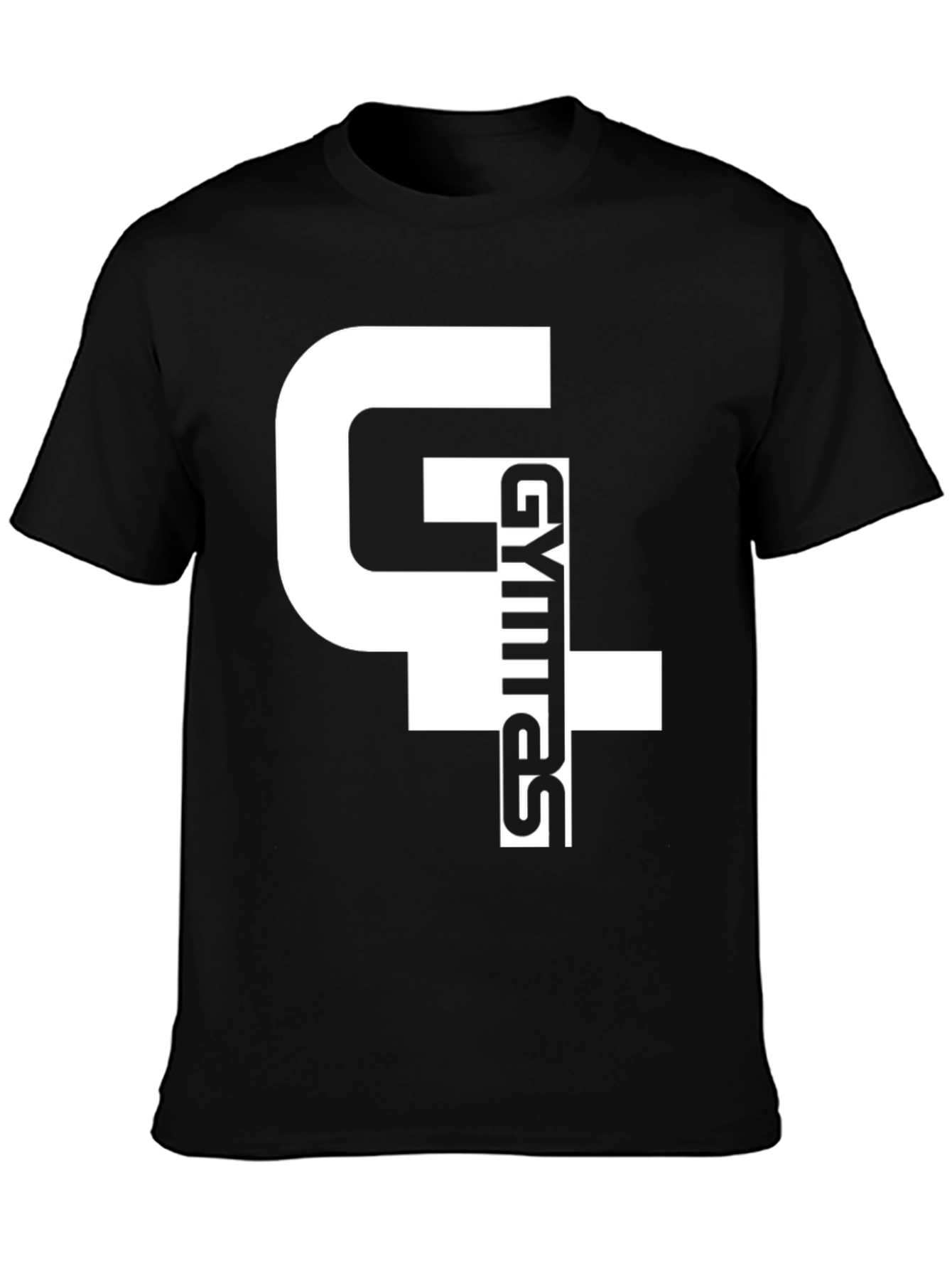 Gymnas Graphic Black T-Shirt