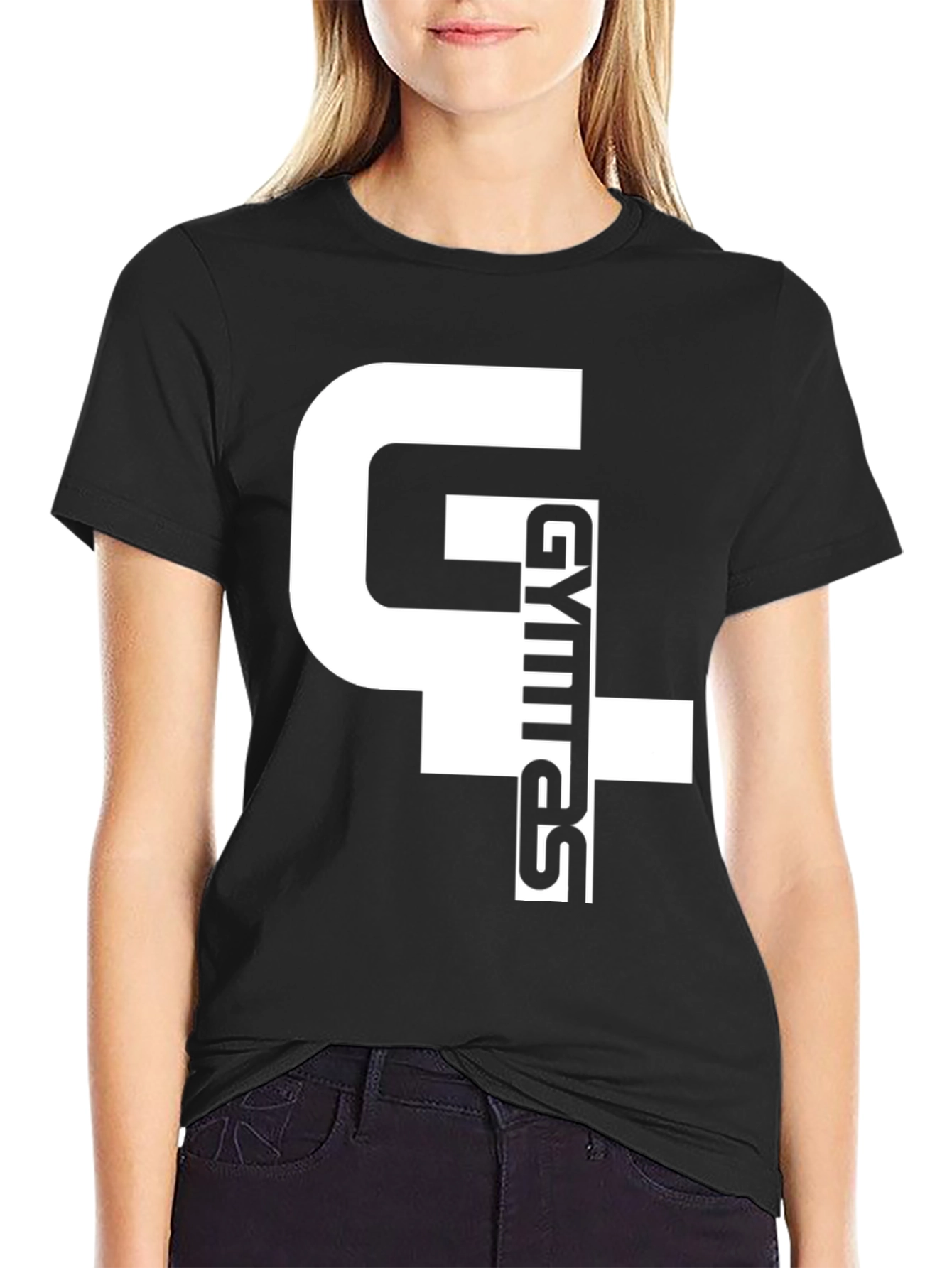 Gymnas Graphic Black T-Shirt