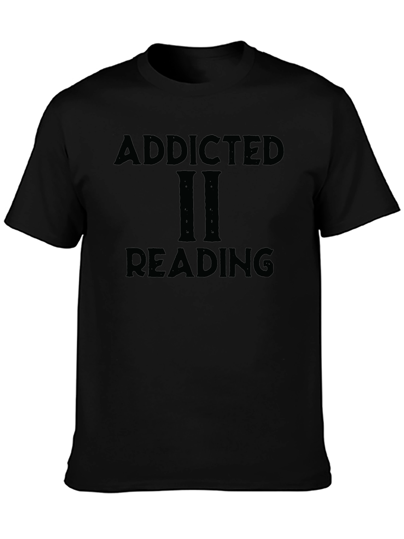 Addicted 2 Reading Black T-Shirt