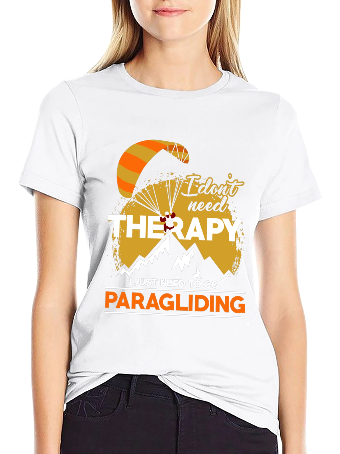 Paragliding Therapy T-Shirt