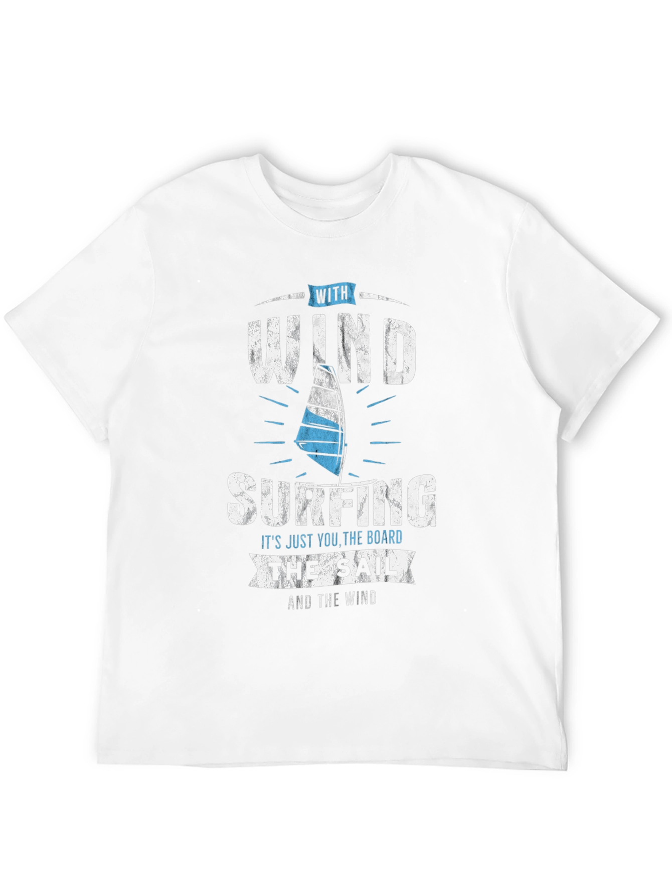 Windsurfing T-Shirt - For Water Sports Enthusiasts
