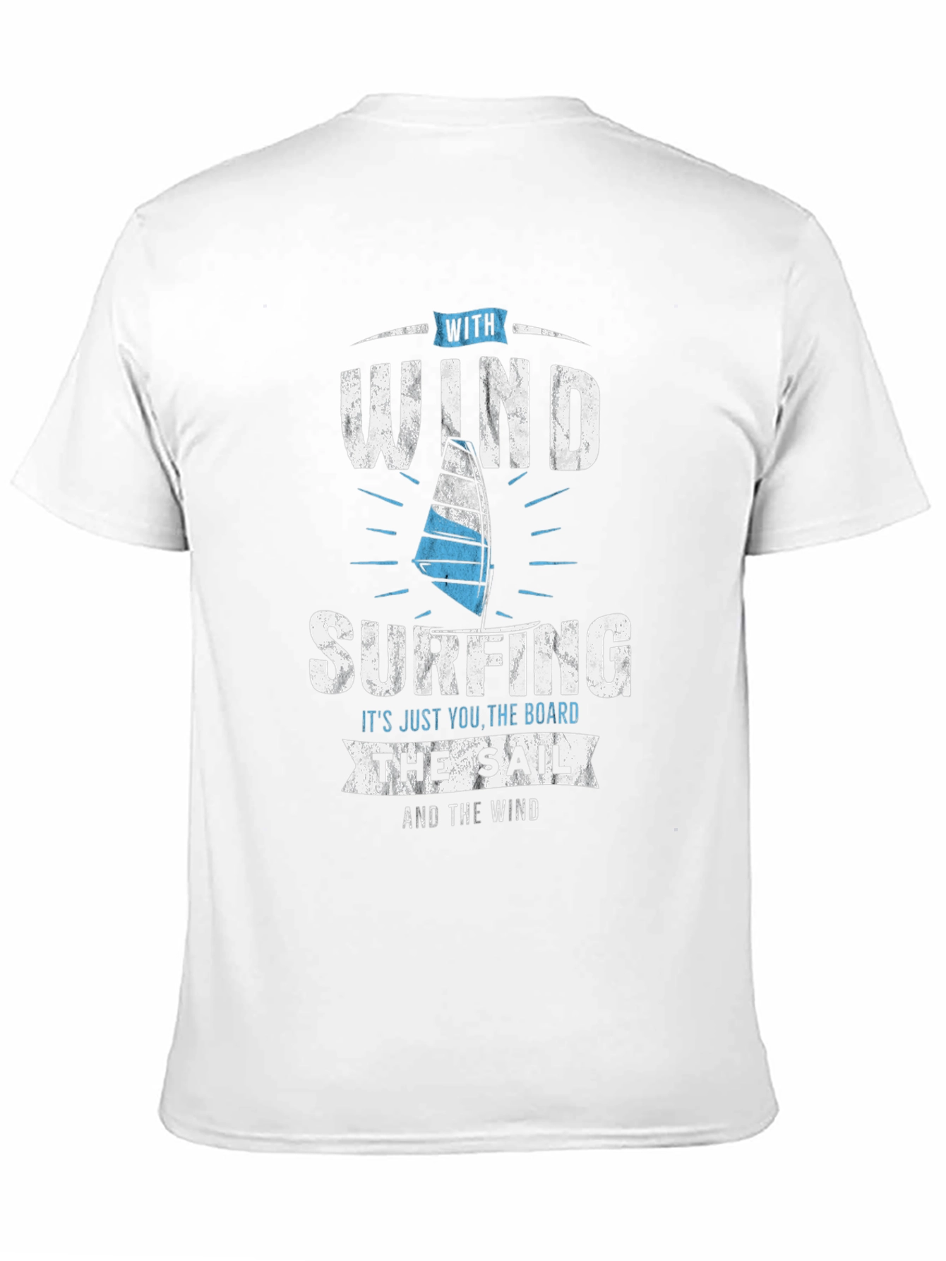 Windsurfing T-Shirt - For Water Sports Enthusiasts