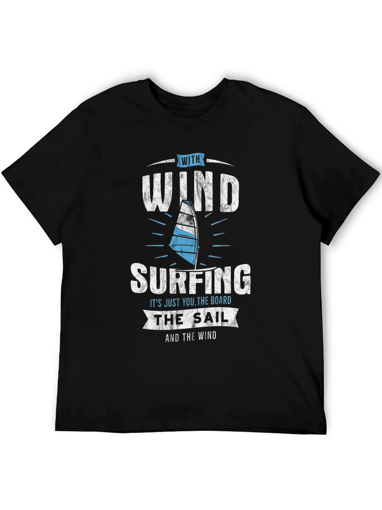 Windsurfing T-Shirt - For Water Sports Enthusiasts