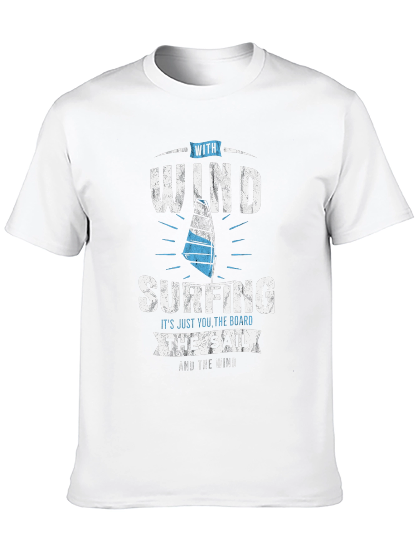 Windsurfing T-Shirt - For Water Sports Enthusiasts
