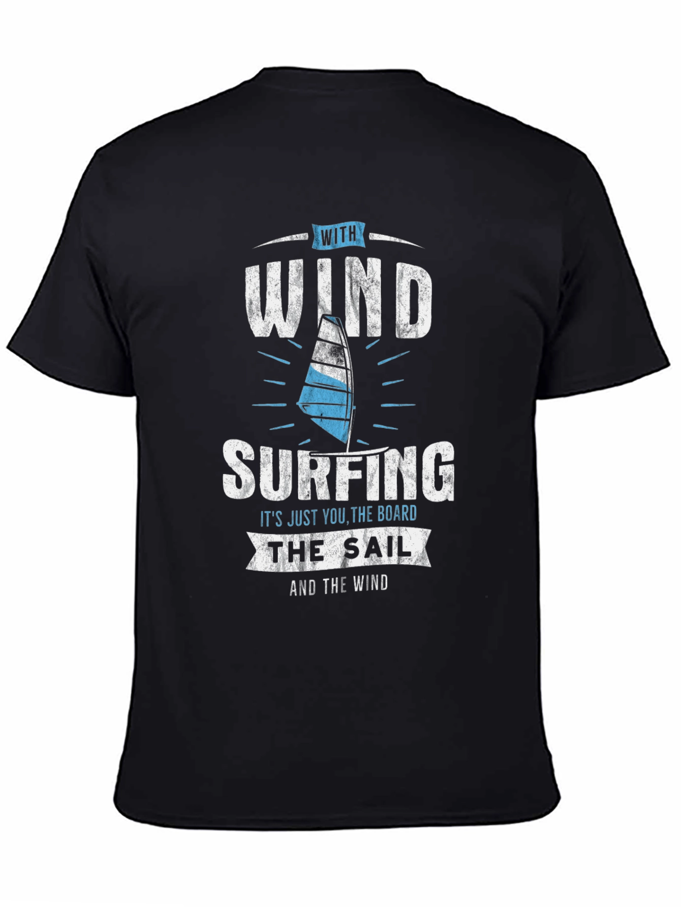 Windsurfing T-Shirt - For Water Sports Enthusiasts