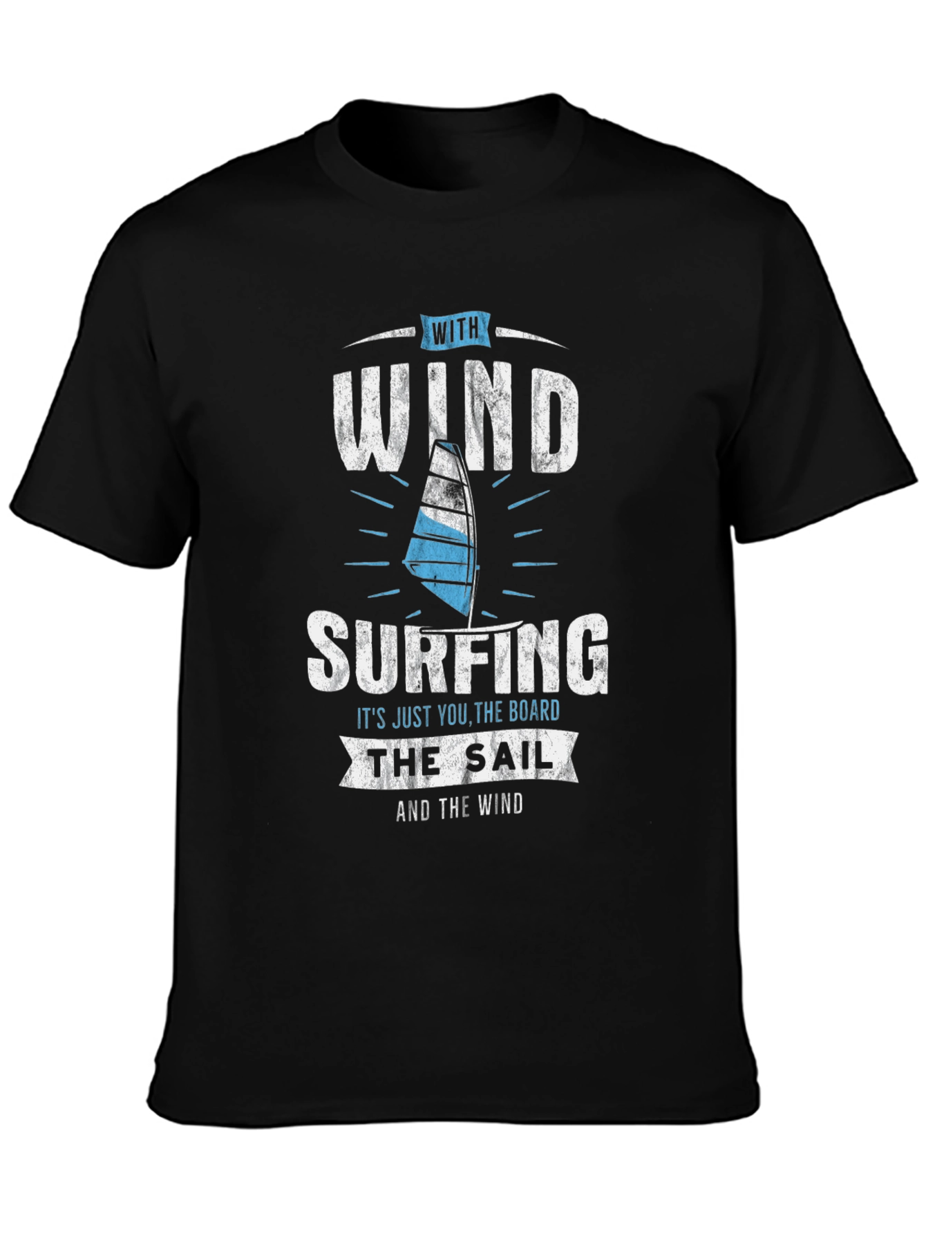 Windsurfing T-Shirt - For Water Sports Enthusiasts
