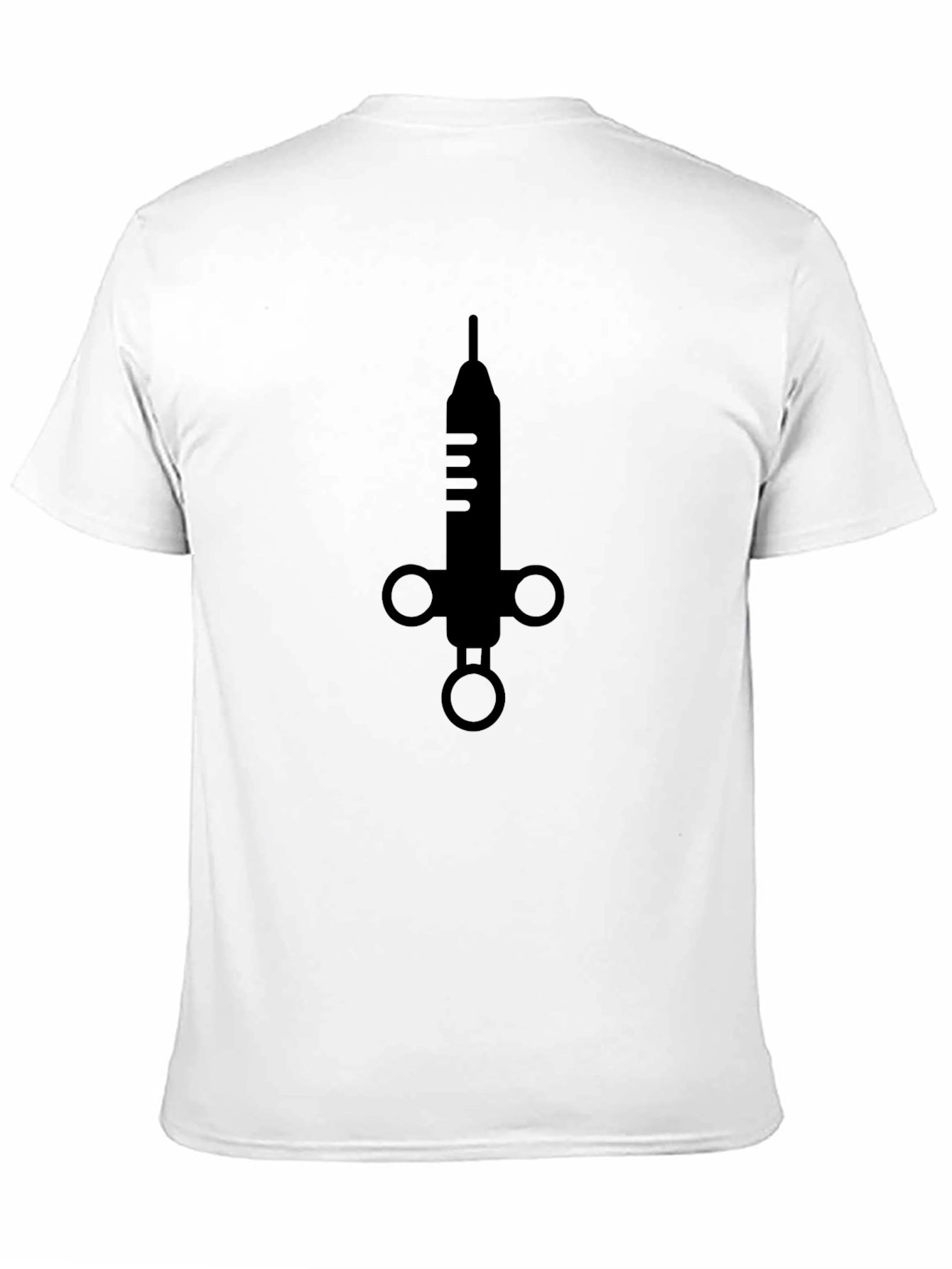 Statement Graphic Tee - Syringe Design
