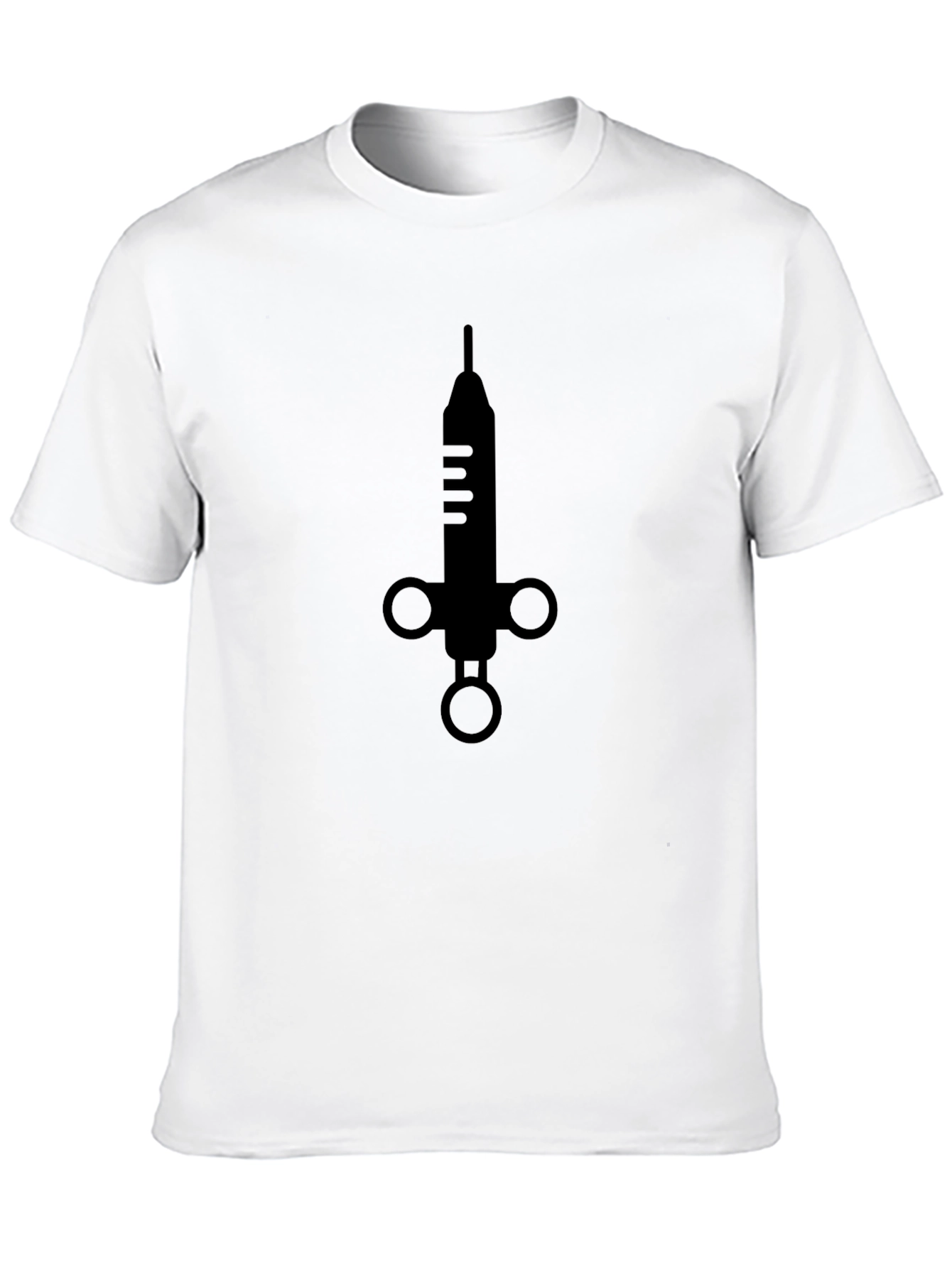 Statement Graphic Tee - Syringe Design