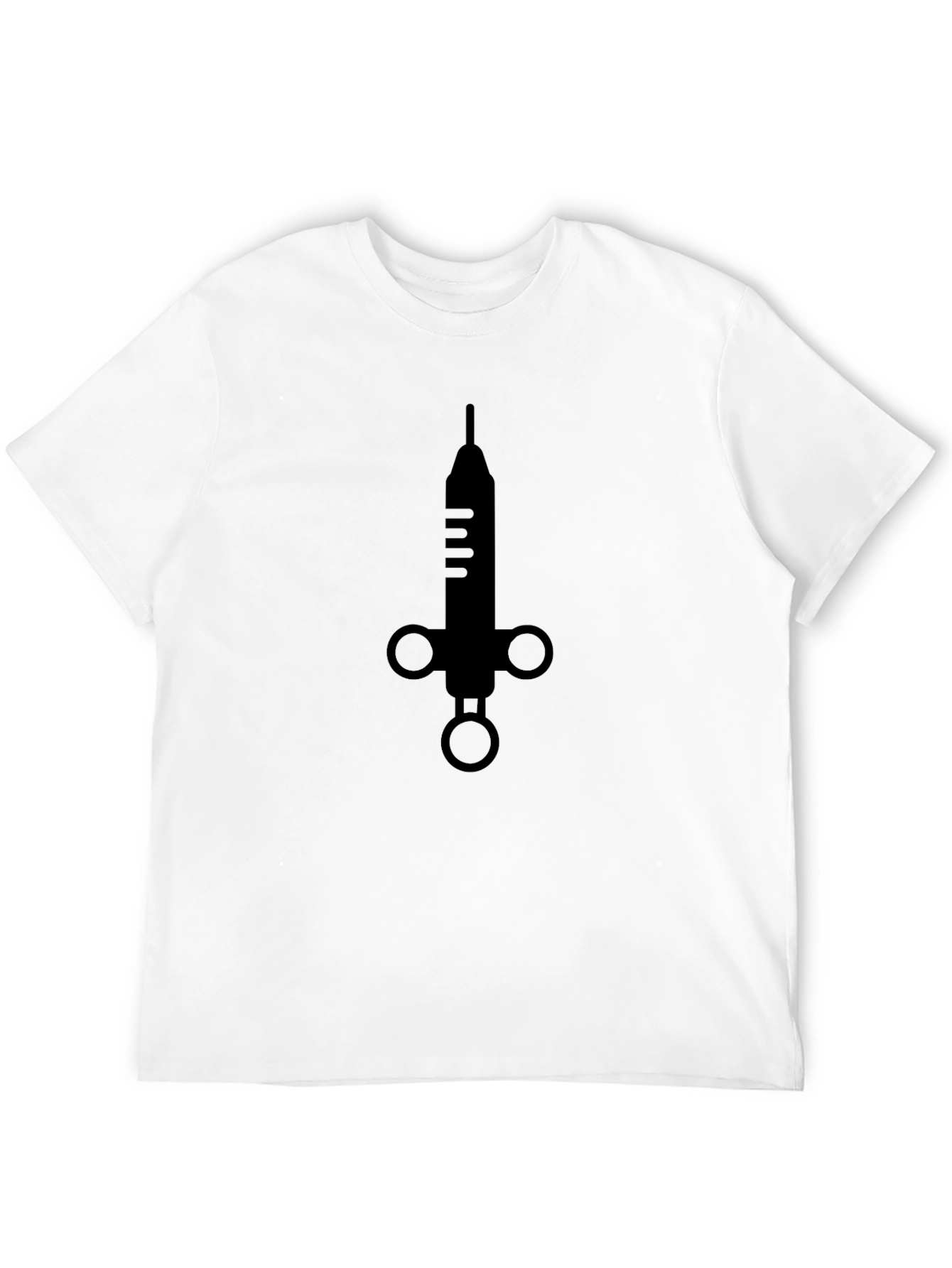 Statement Graphic Tee - Syringe Design