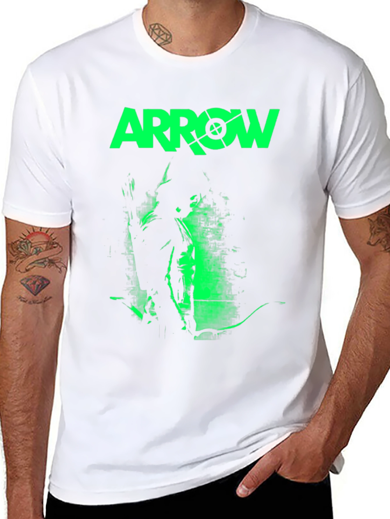 Green Arrow T-Shirt - Graphic Tee