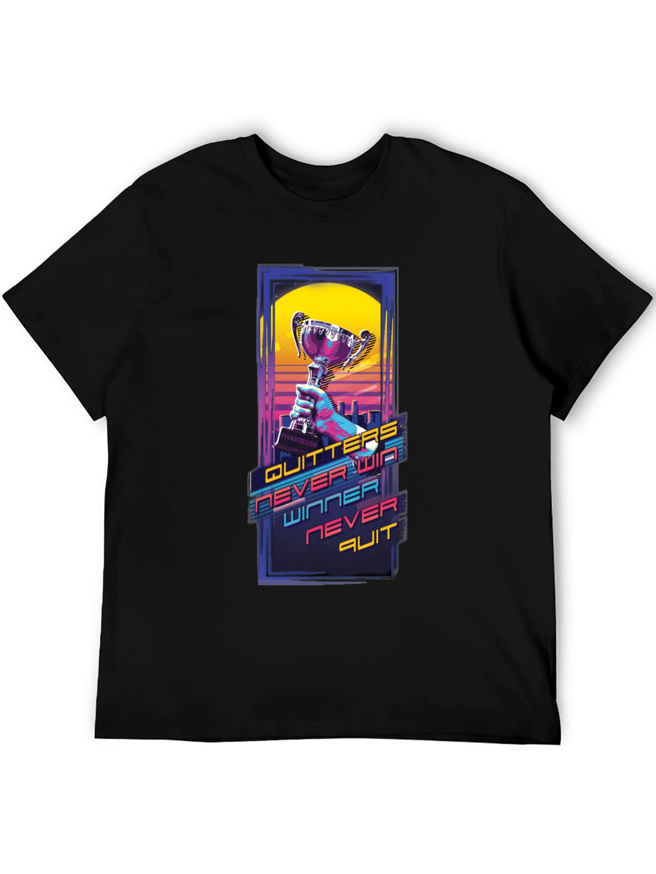 Winners Never Quit Graphic Tee
