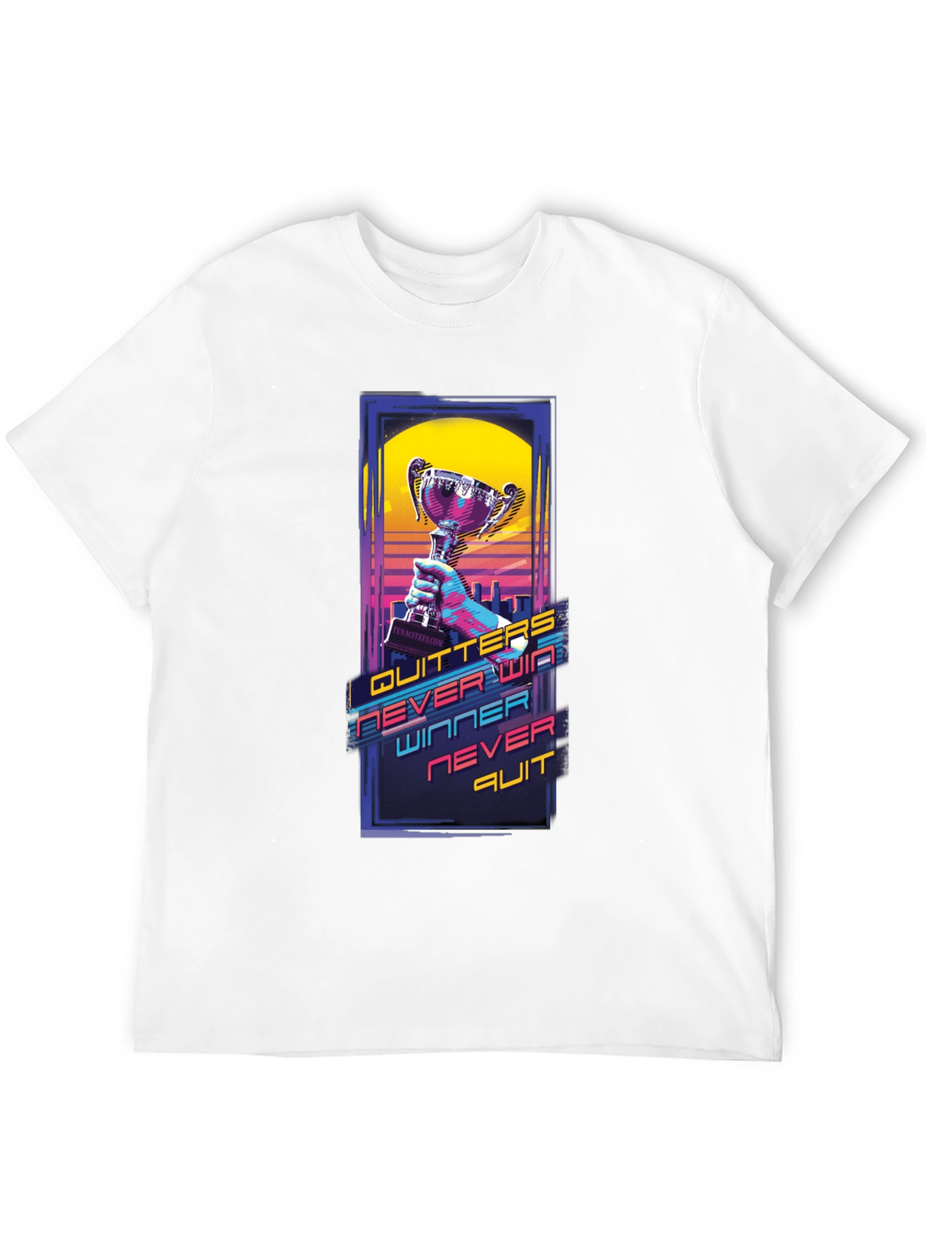 Winners Never Quit Graphic Tee