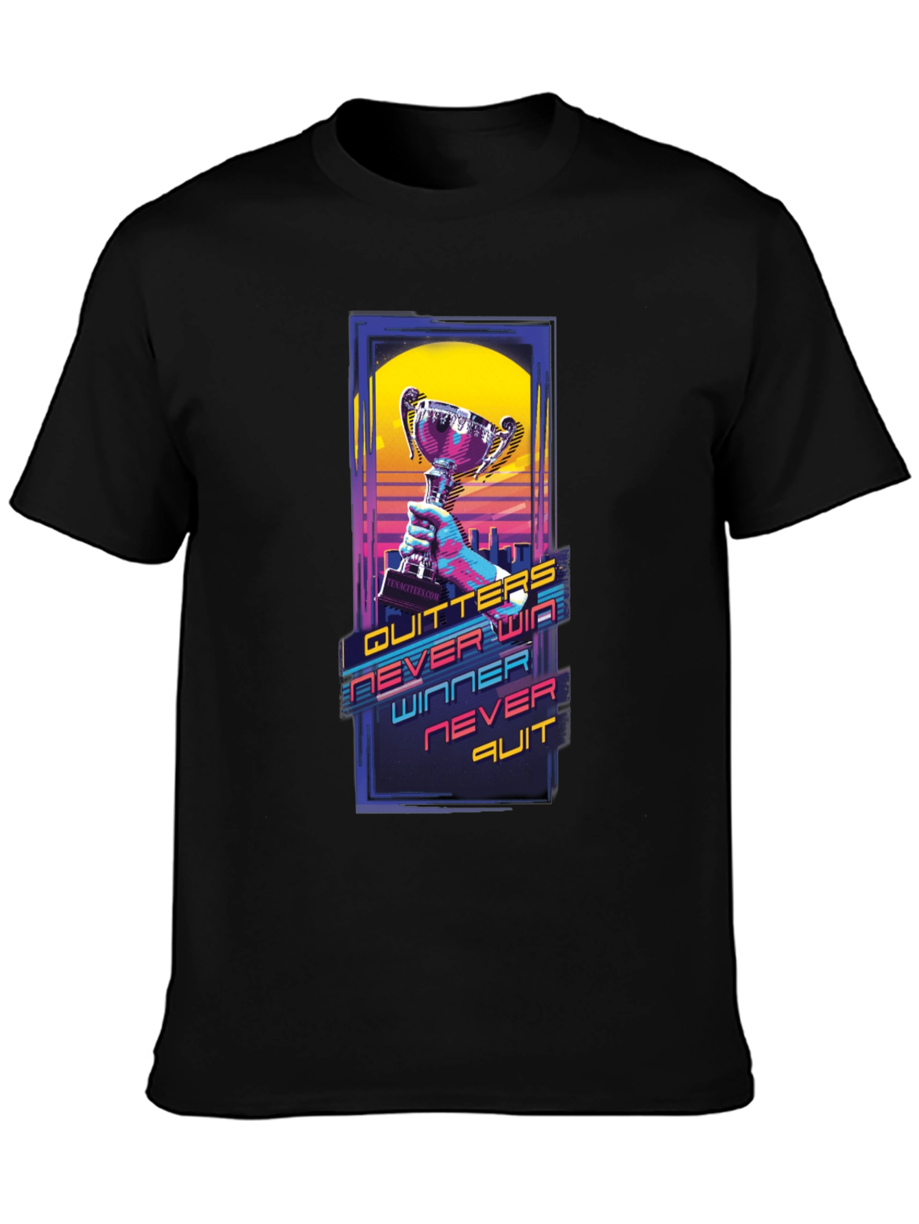 Winners Never Quit Graphic Tee