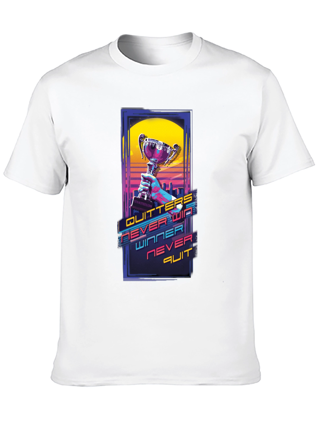 Winners Never Quit Graphic Tee