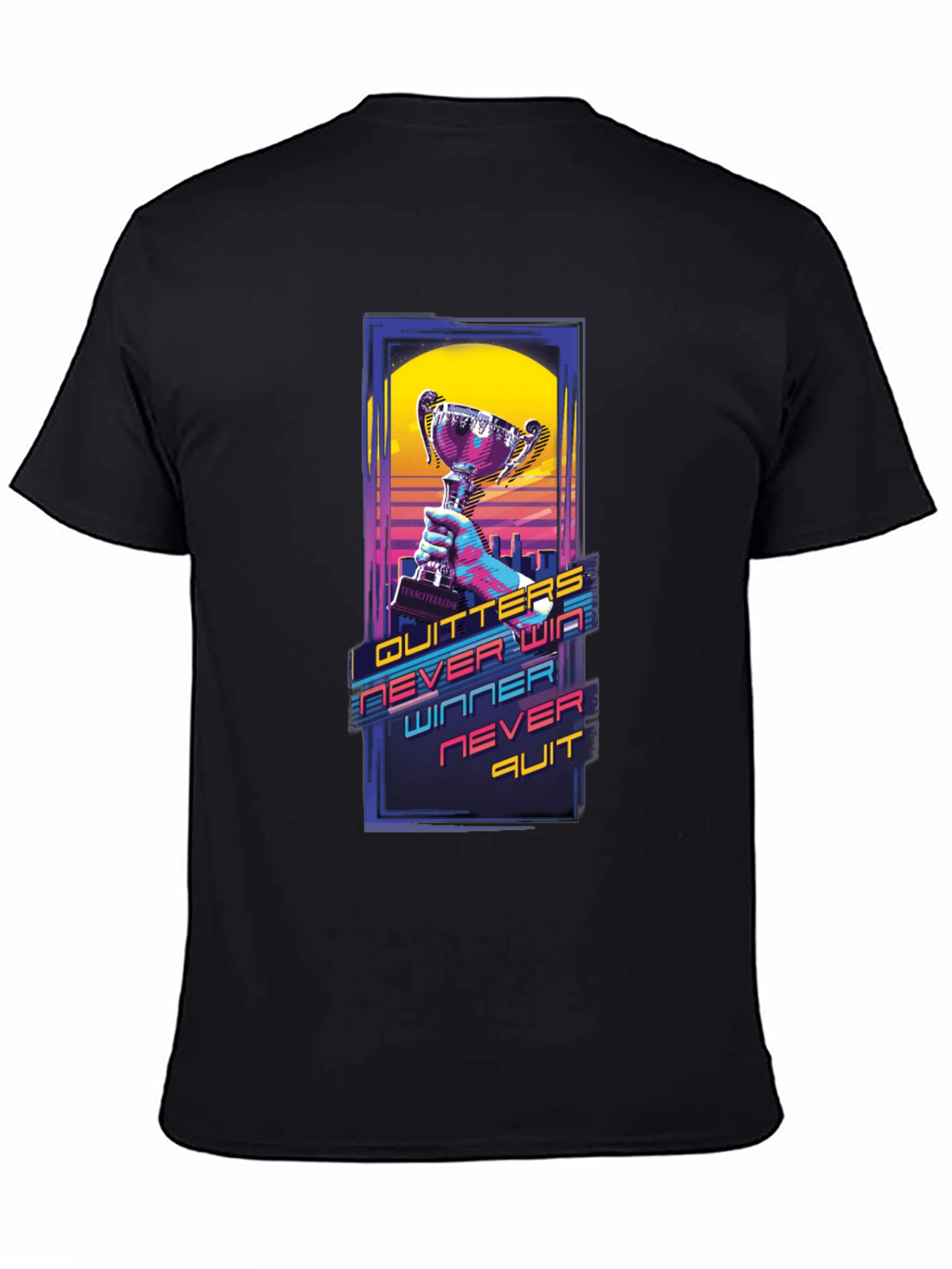 Winners Never Quit Graphic Tee