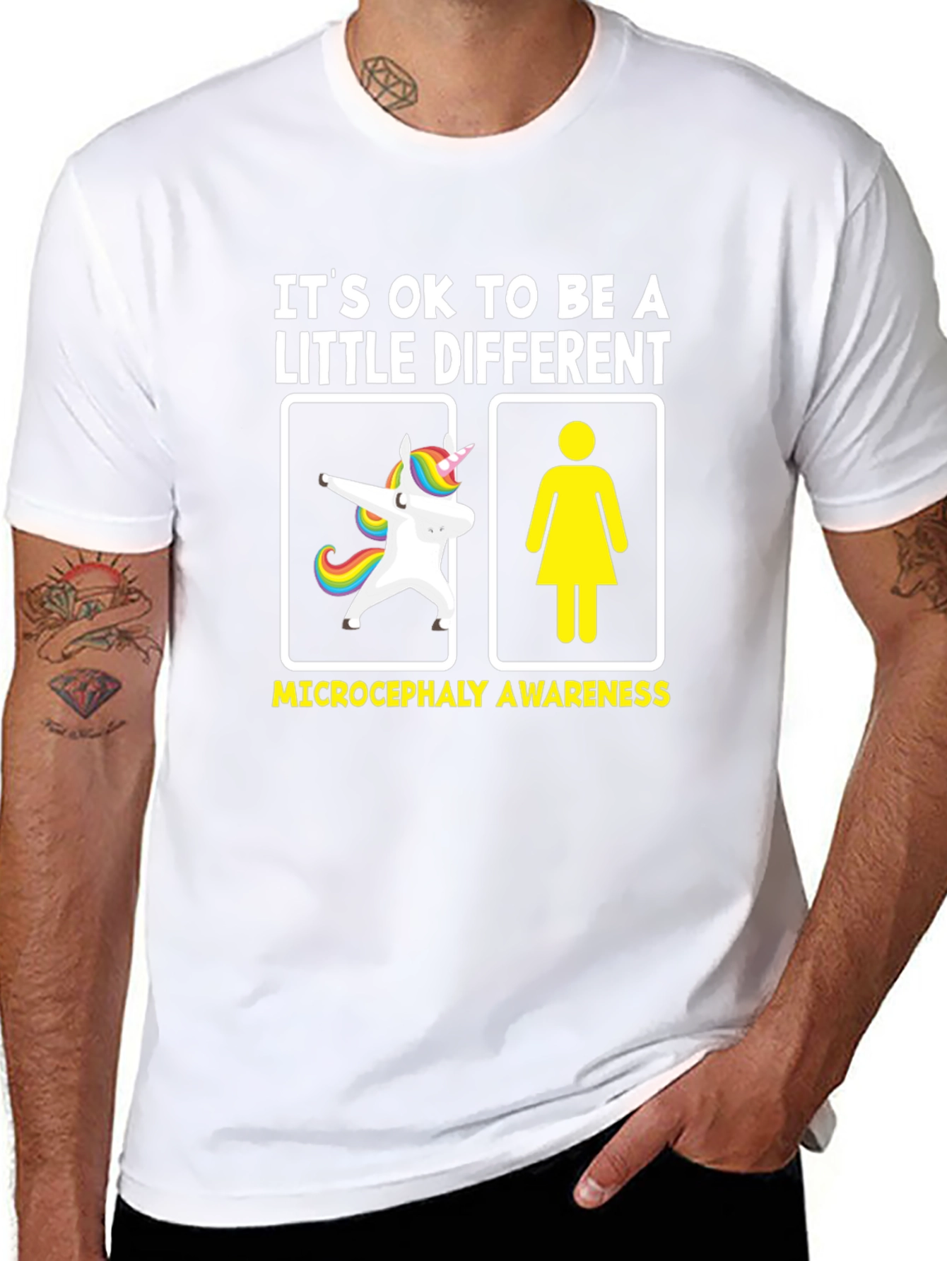 Microcephaly Awareness T-Shirt: Be a Little Different